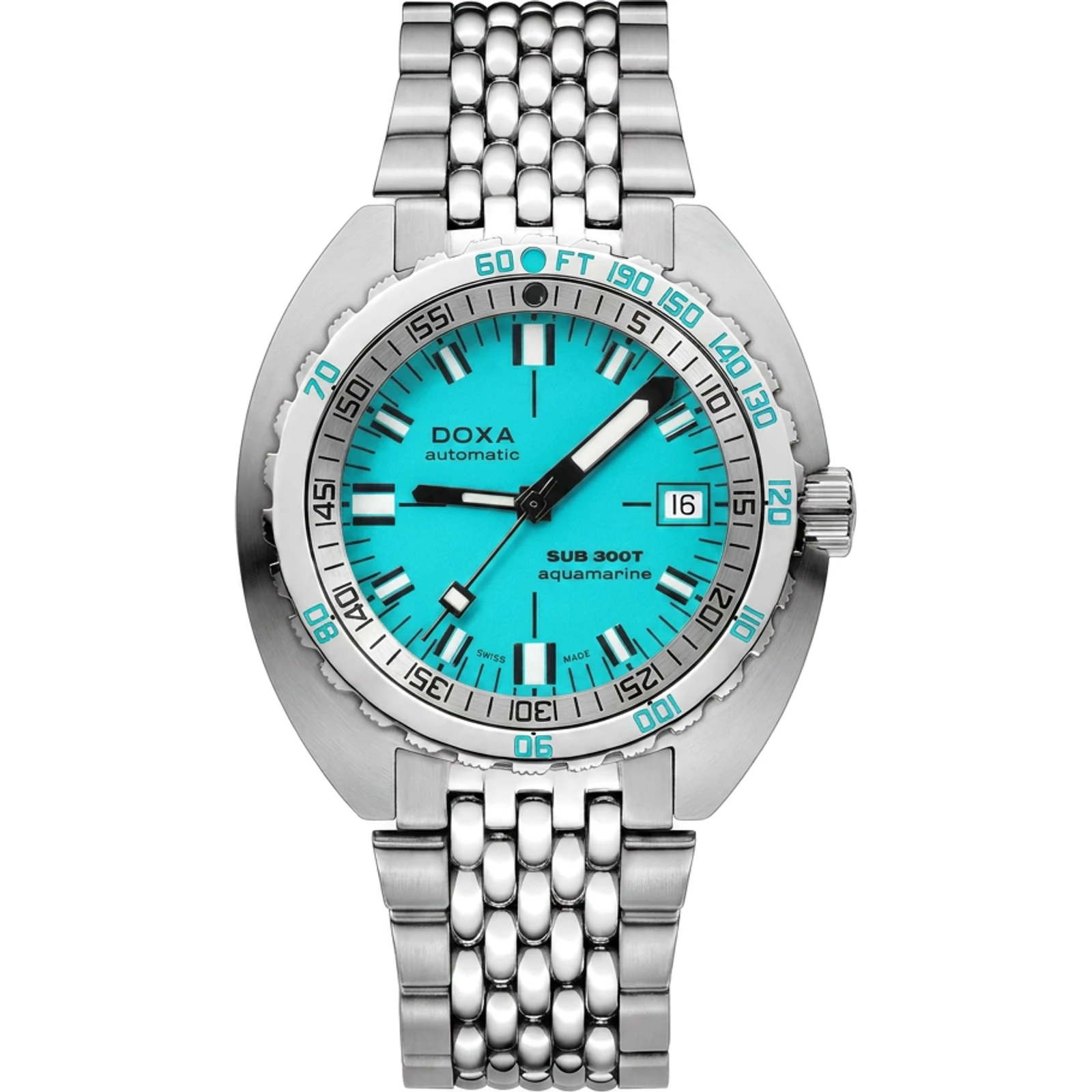 Doxa Aquamarine - Stainless Steel 840.10.241.10