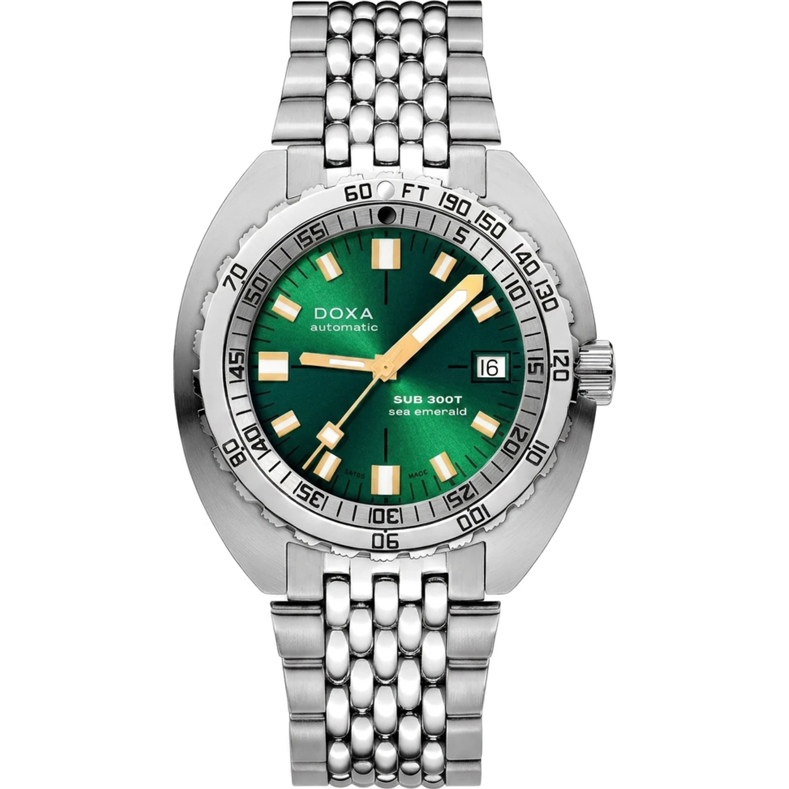 Doxa Sea Emerald - Stainless Steel 840.10.131.10