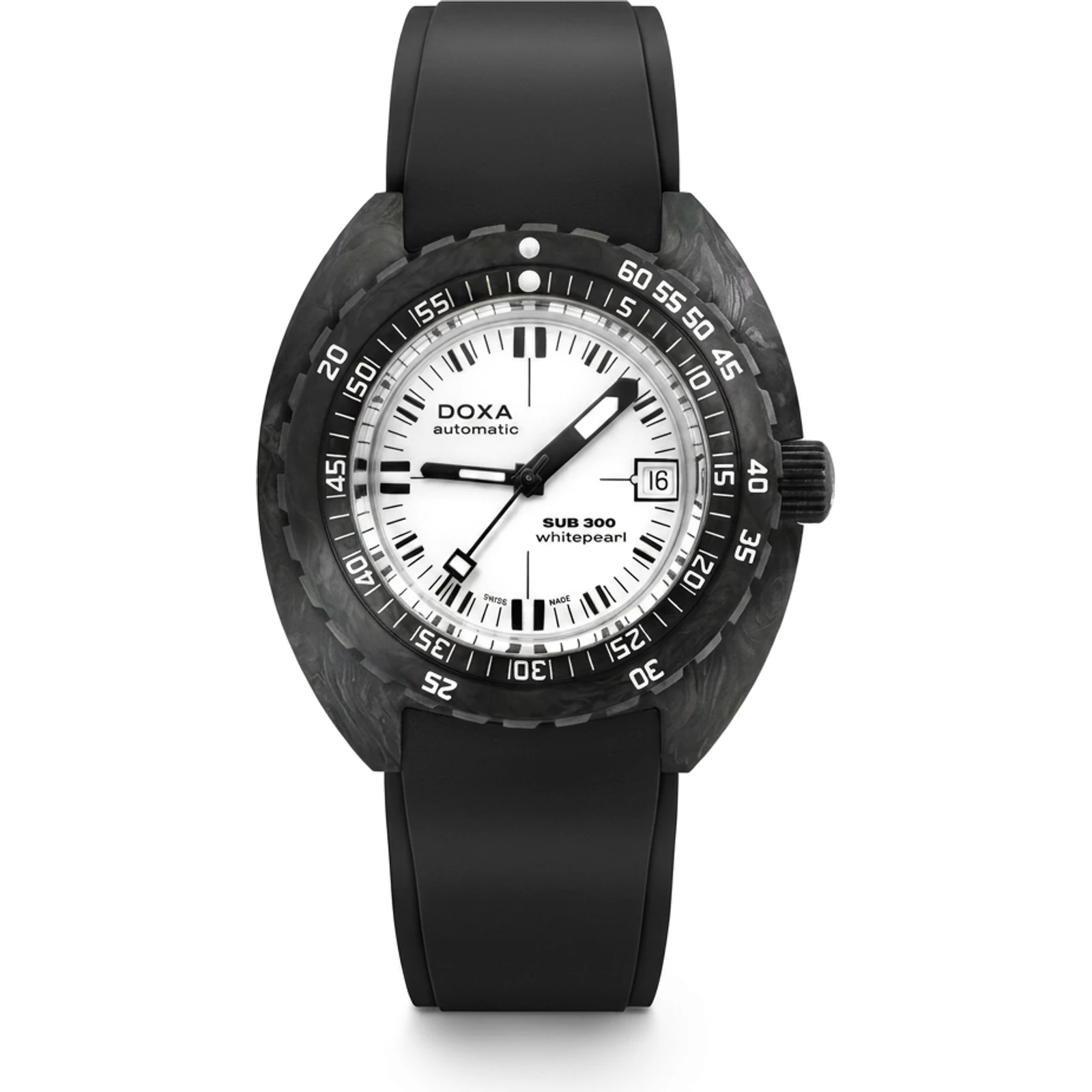 Doxa Whitepearl - Black 822.70.011.20
