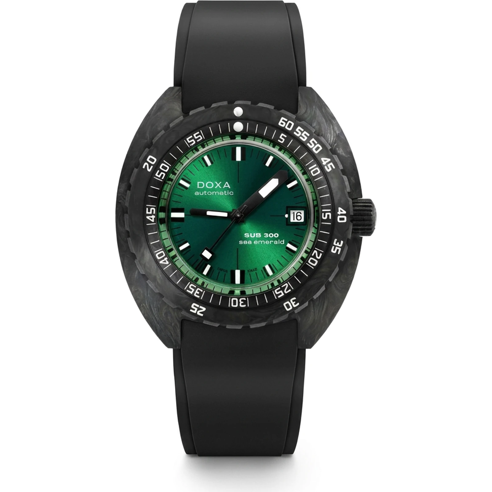 Doxa Sea Emerald - Rubber 822.70.131.20