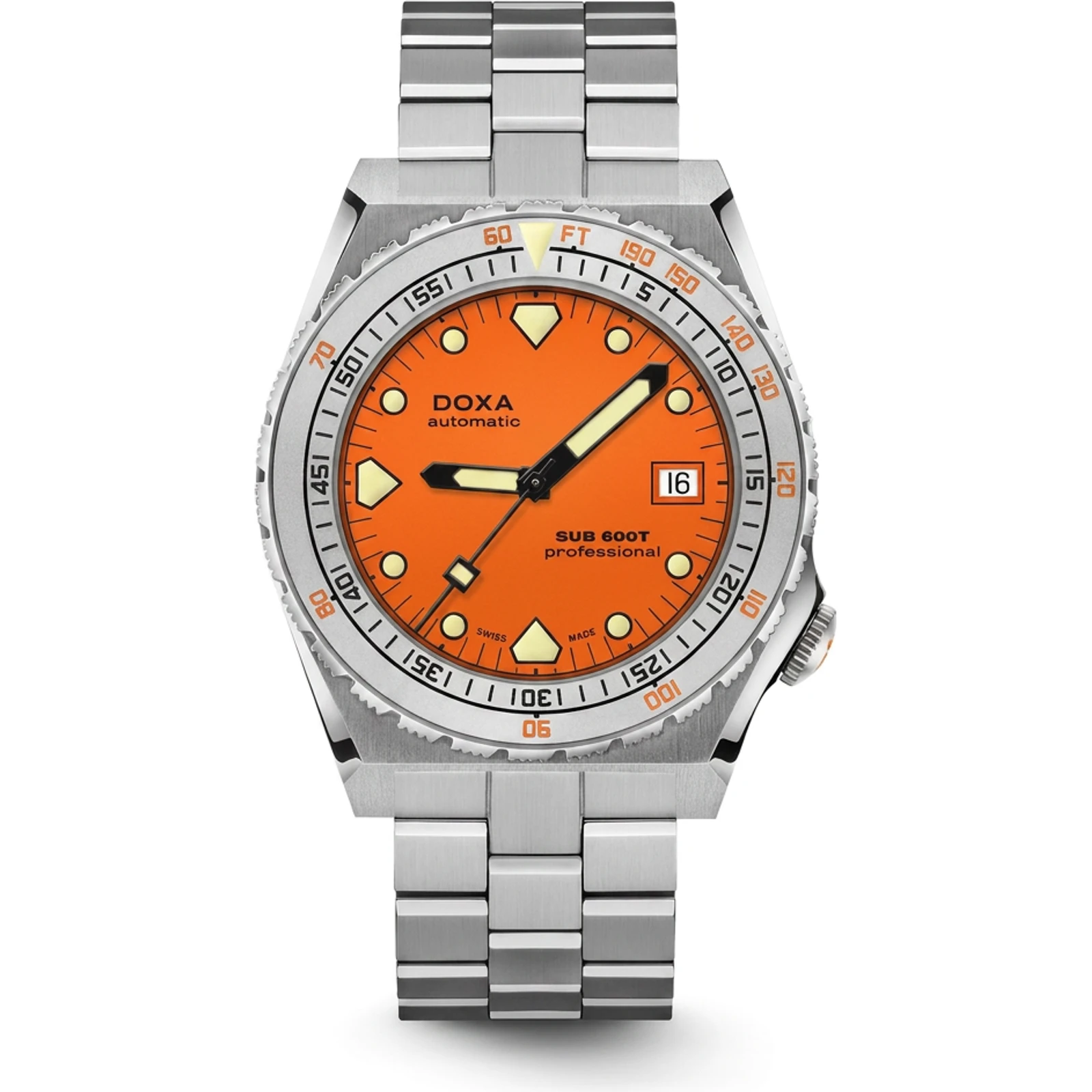 Doxa Professional - Stainless steel / Stainless steel Sandblasted 862.10.351.10