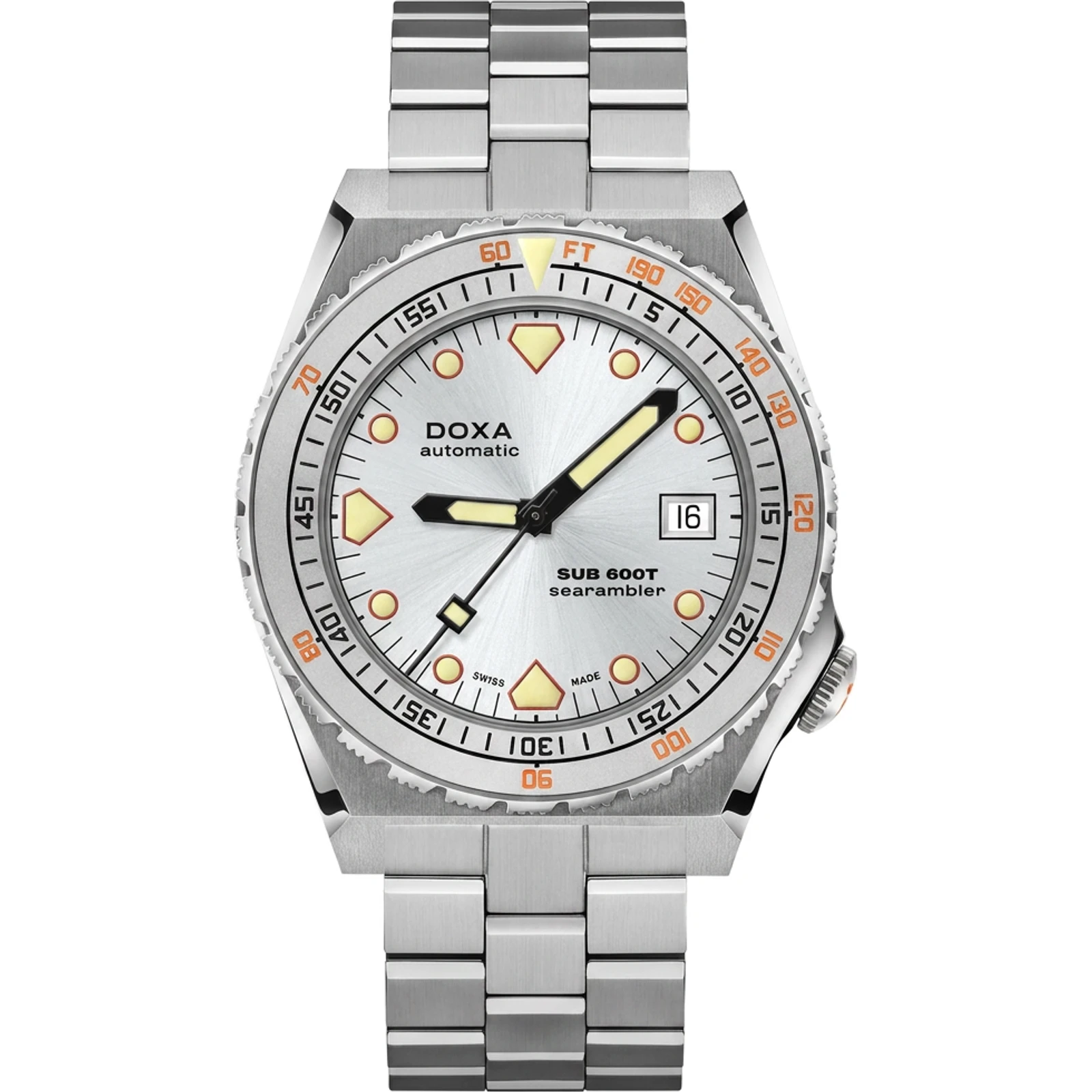 Doxa Searambler - Stainless steel / Stainless steel Sandblasted 862.10.021.10