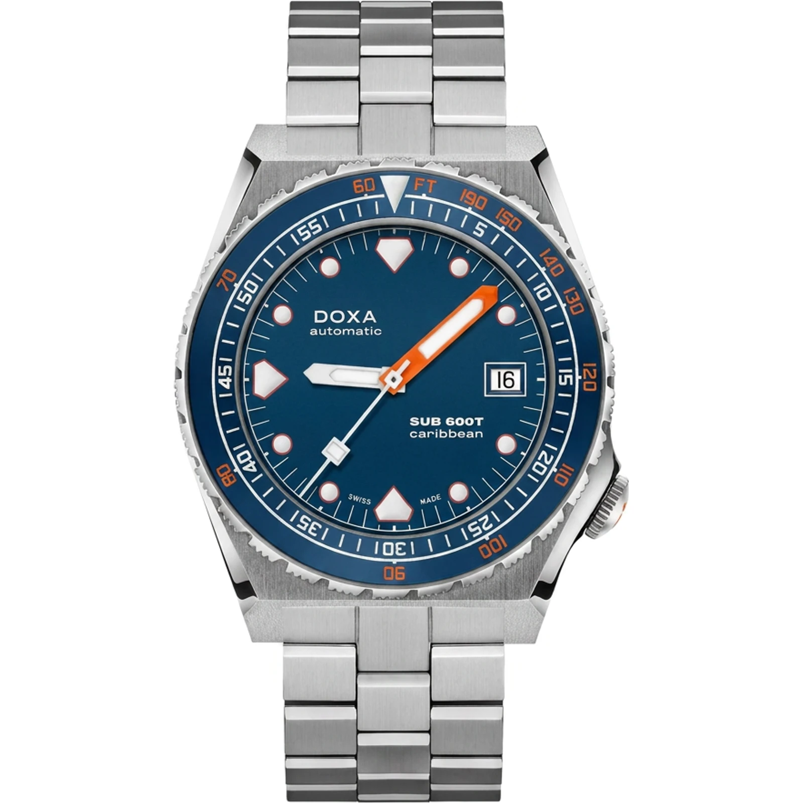 Doxa Caribbean - Stainless steel / Ceramic 861.10.201.10