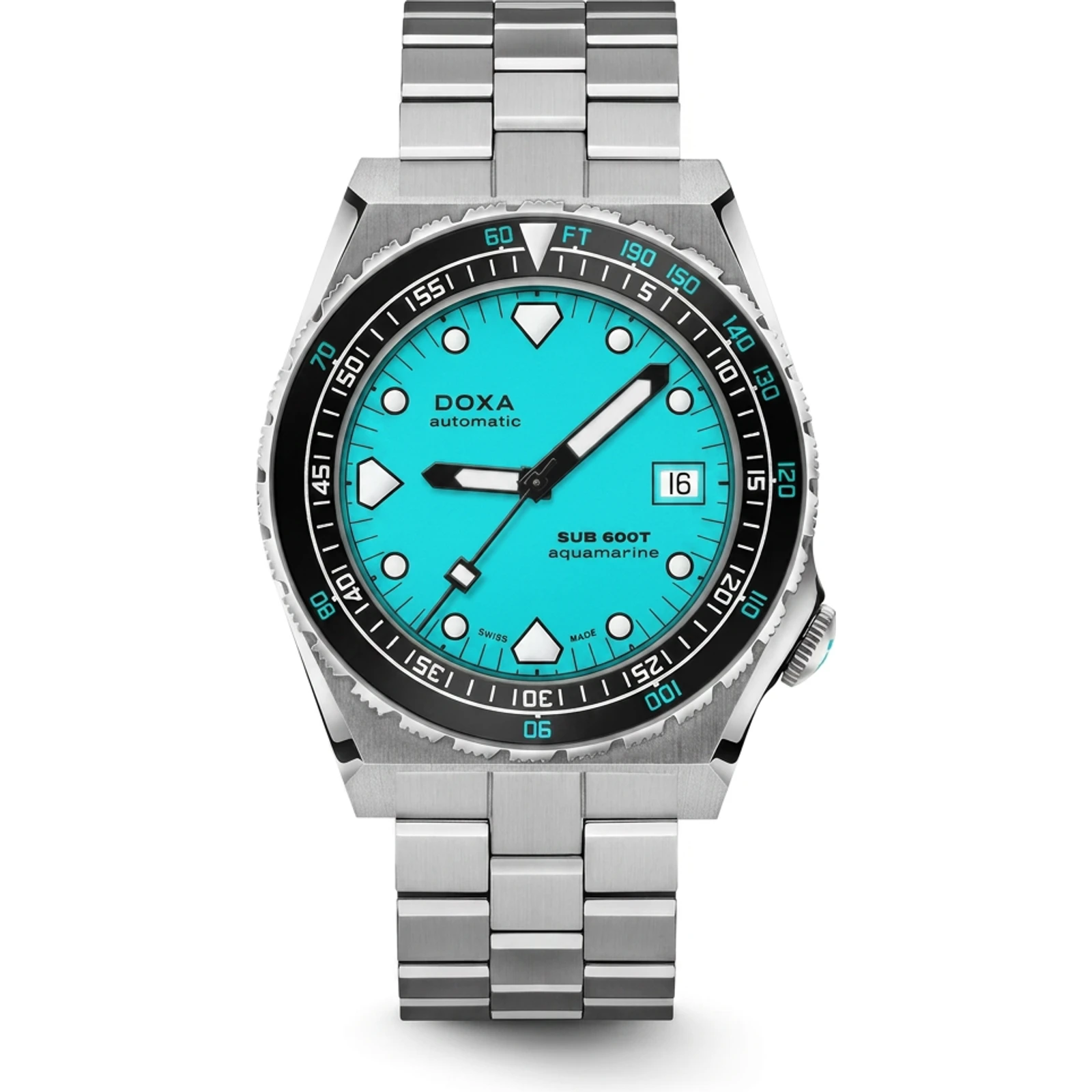 Doxa Aquamarine - Stainless steel / Ceramic 861.10.241.10
