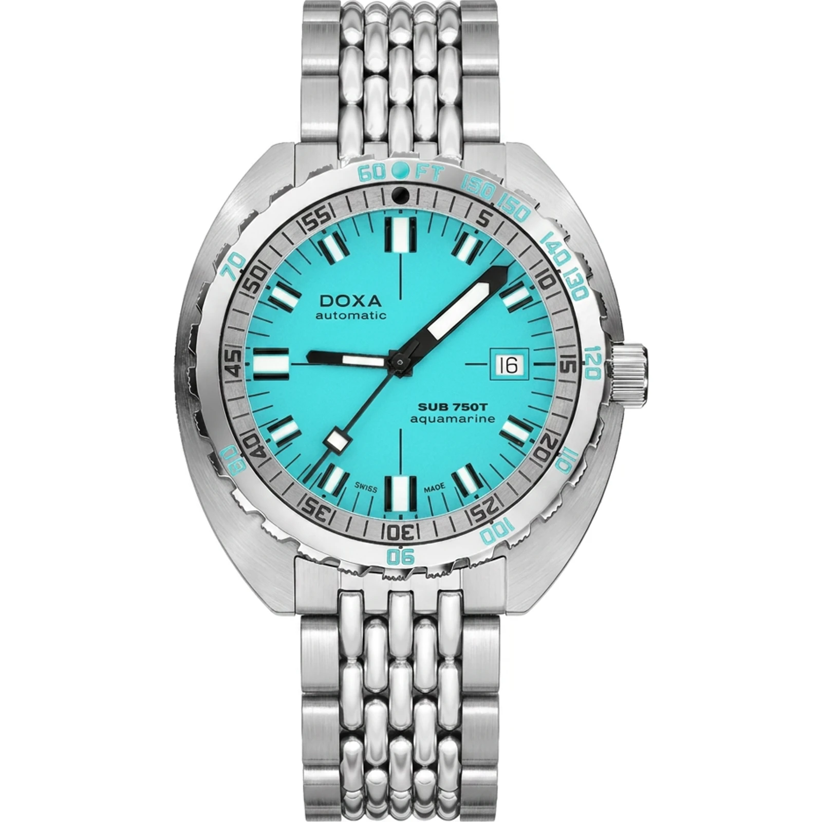 Doxa Aquamarine - Stainless steel 825.10.241.10