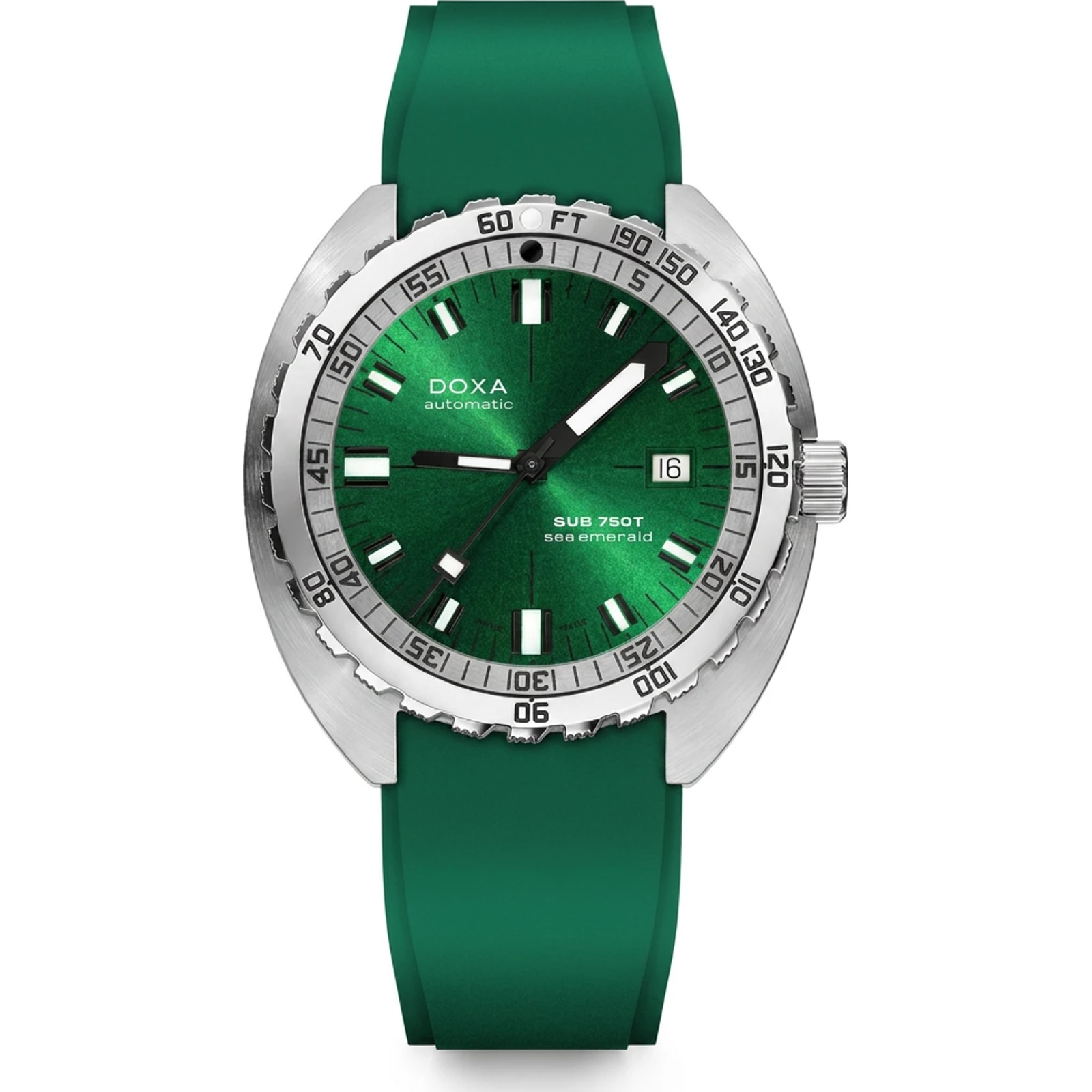 Doxa Sea Emerald - Rubber 825.10.131.26