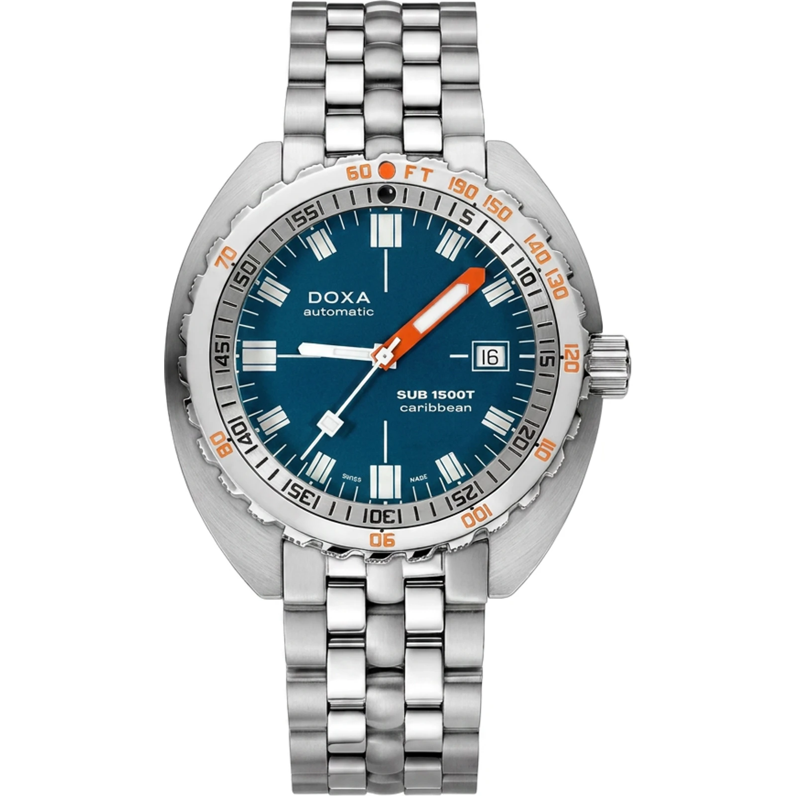 Doxa Caribbean - Stainless Steel 883.10.201.10