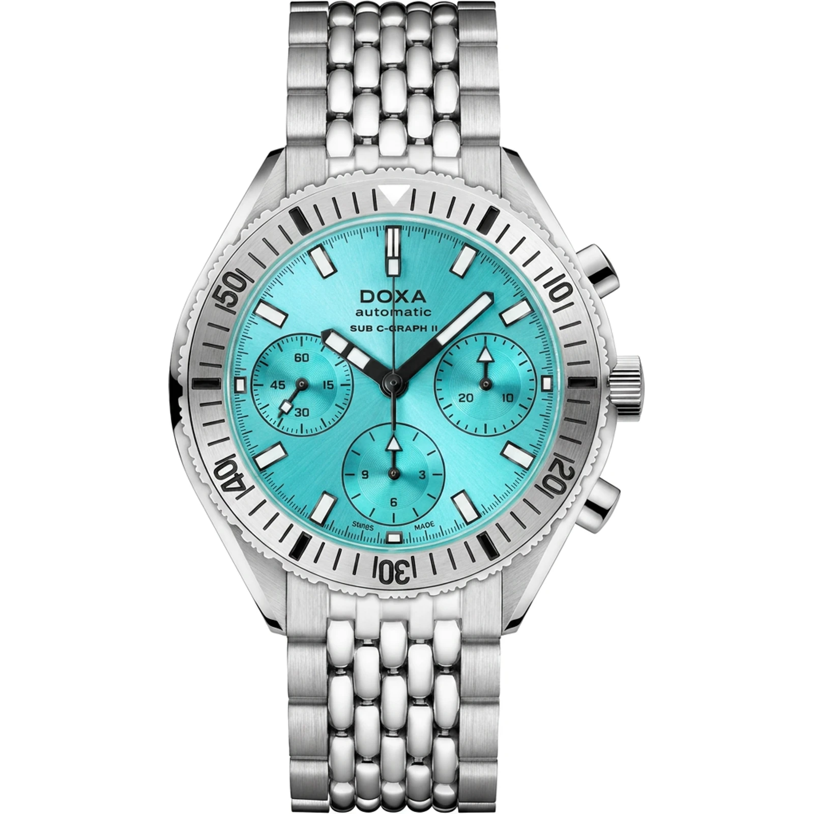 Doxa Aquamarine - Stainless Steel 797.10.241.10