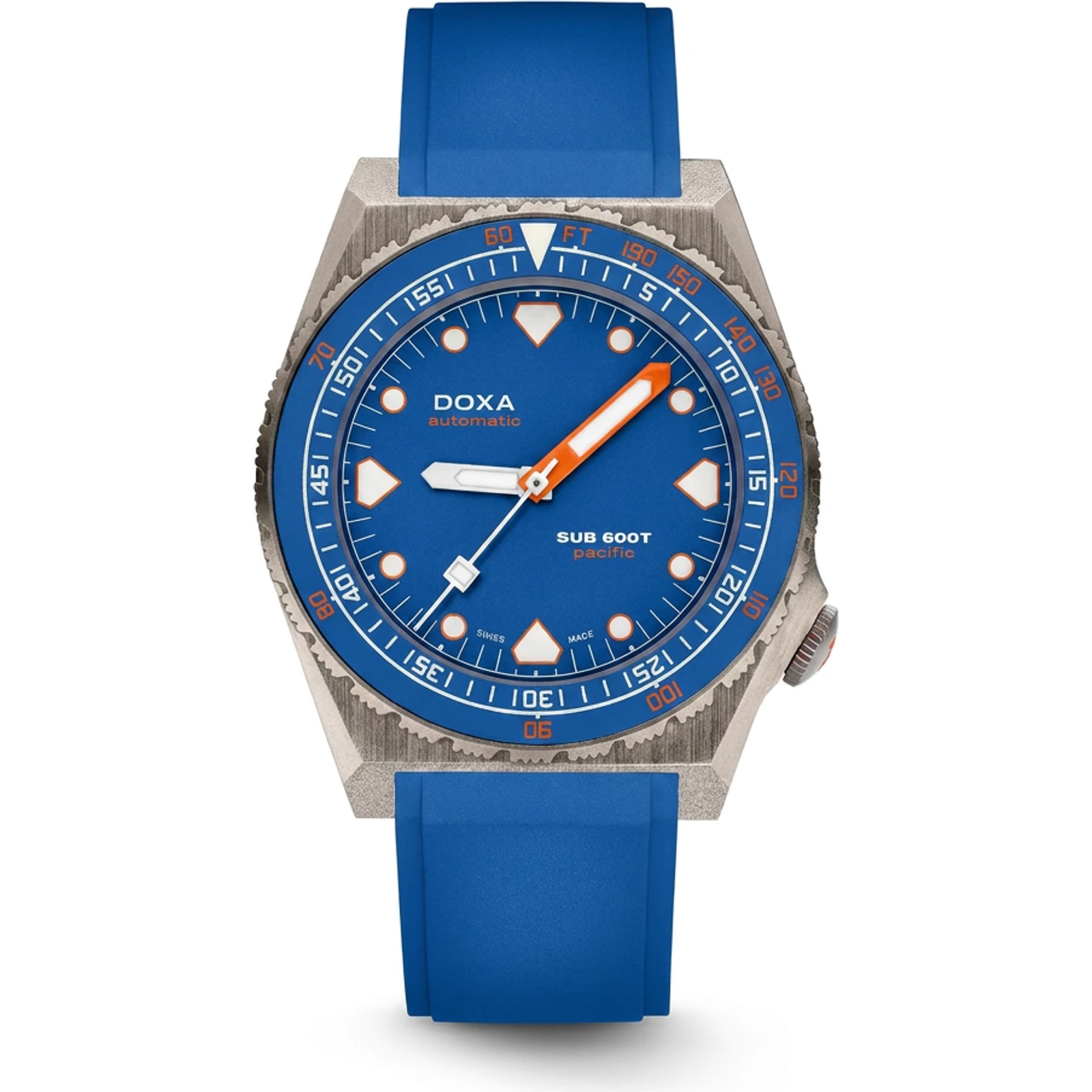 Doxa SUB 600T Pacific - Rubber / Pacific 861.50.231.33