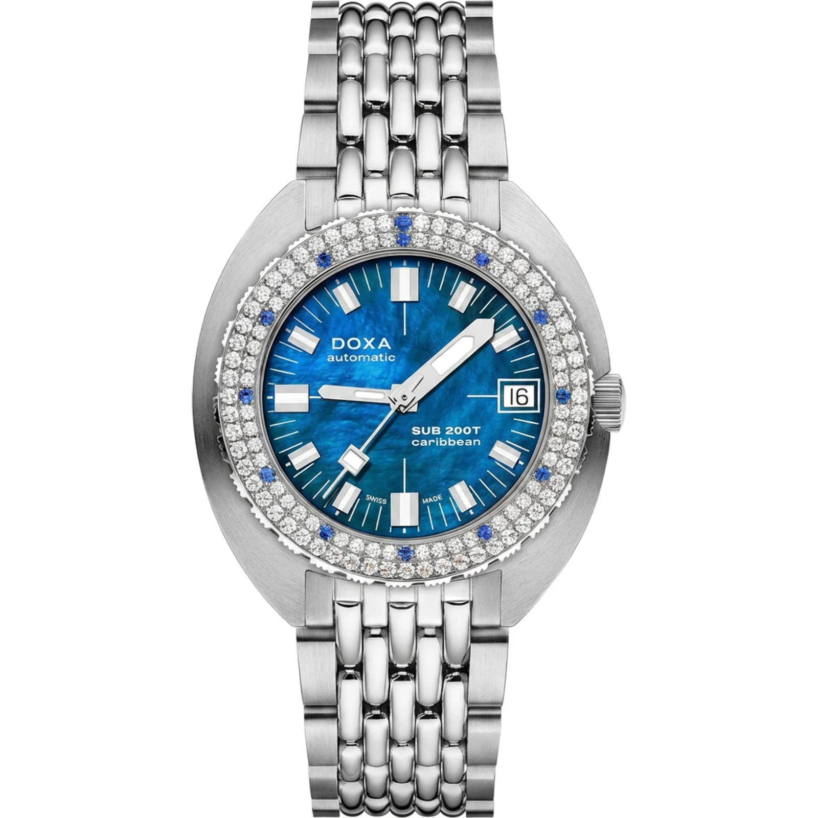 Doxa Caribbean - Stainless steel 804.10D.201.10