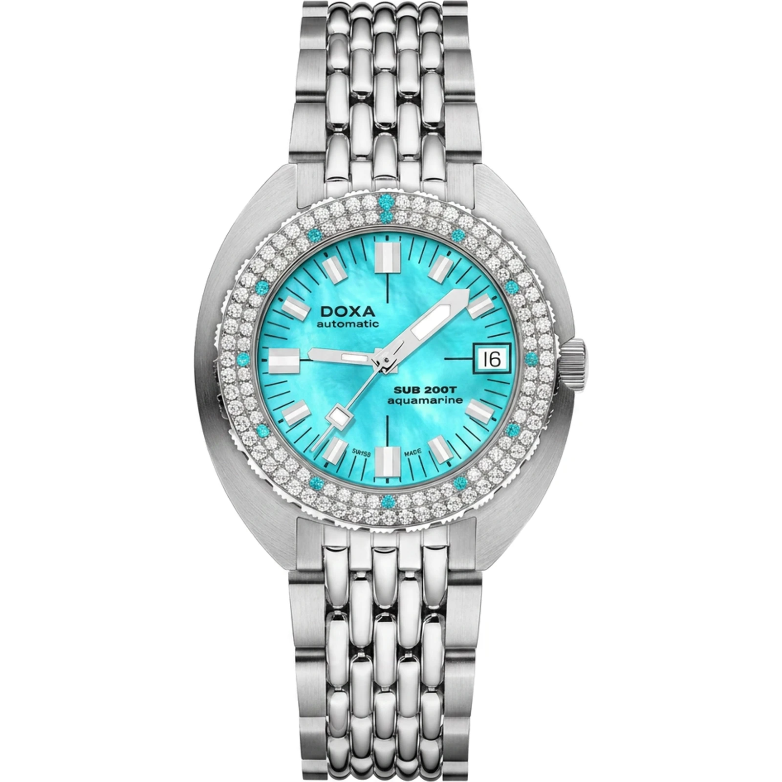 Doxa Aquamarine - Stainless steel 804.10D.241.10