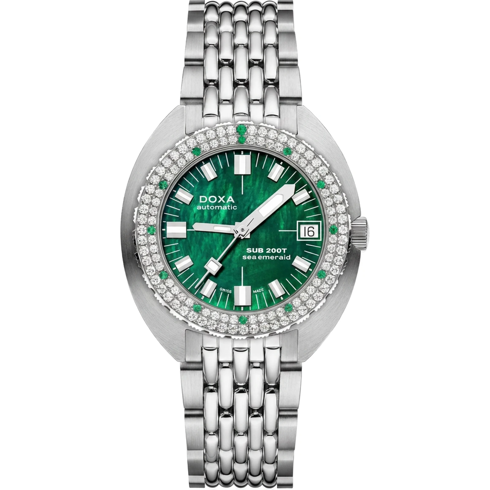 Doxa Sea Emerald - Stainless steel 804.10D.131.10