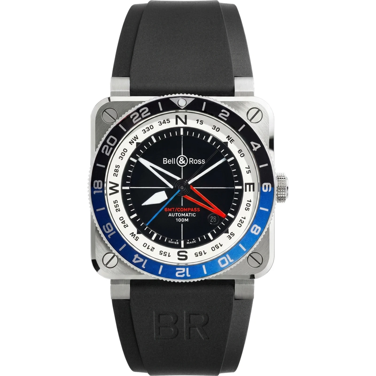 Bell & Ross BR0393-COM-ST