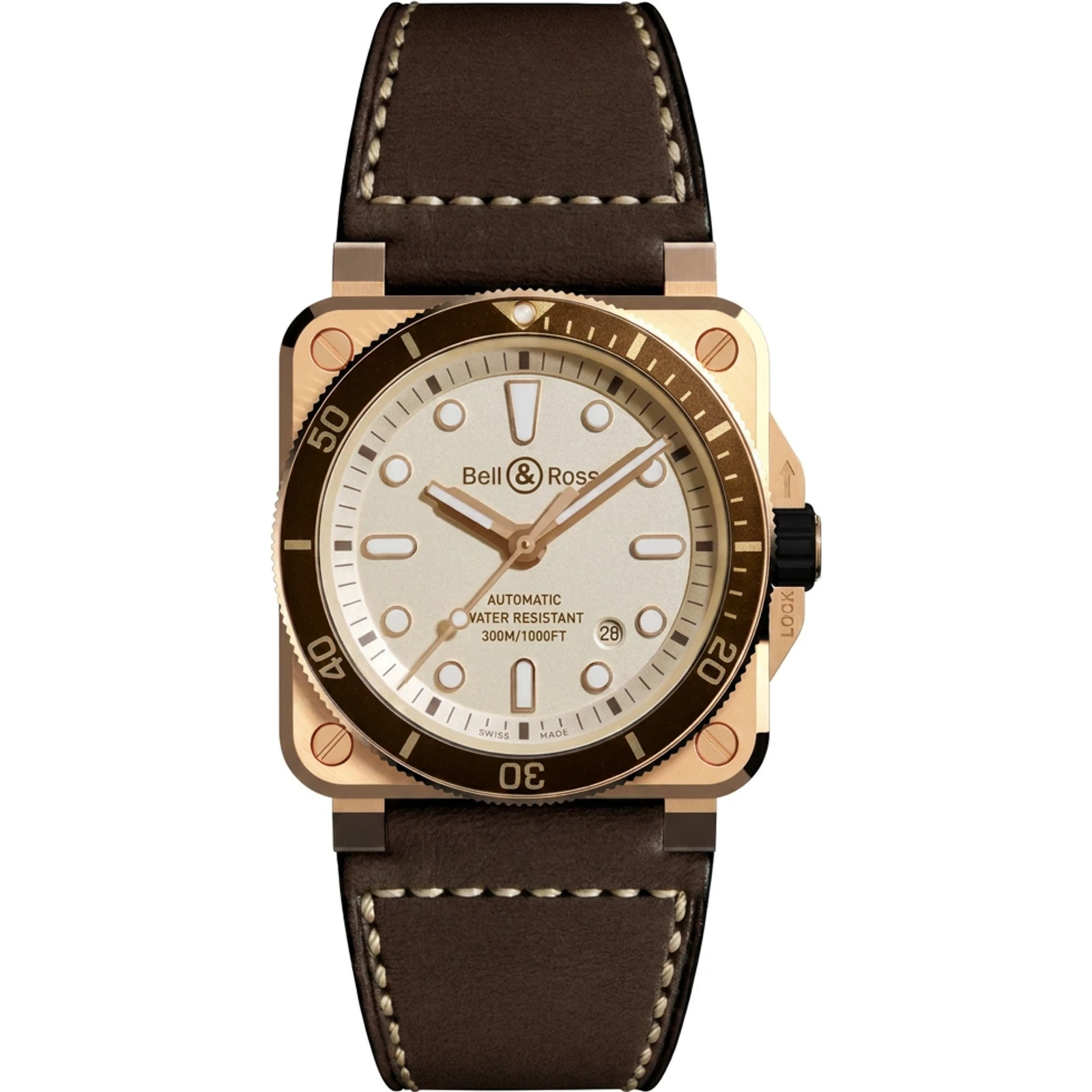 Bell & Ross BR0392-D-WH-BR