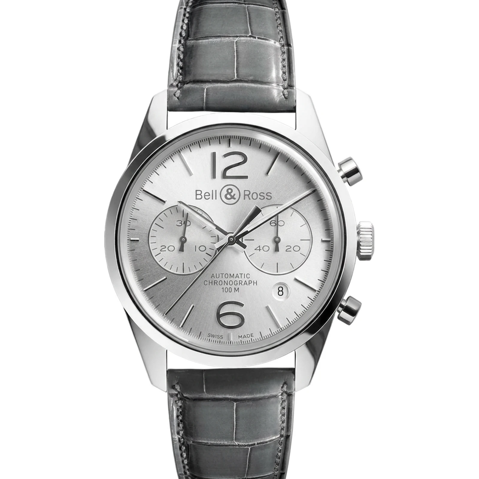 Bell & Ross BRG126-WH-ST