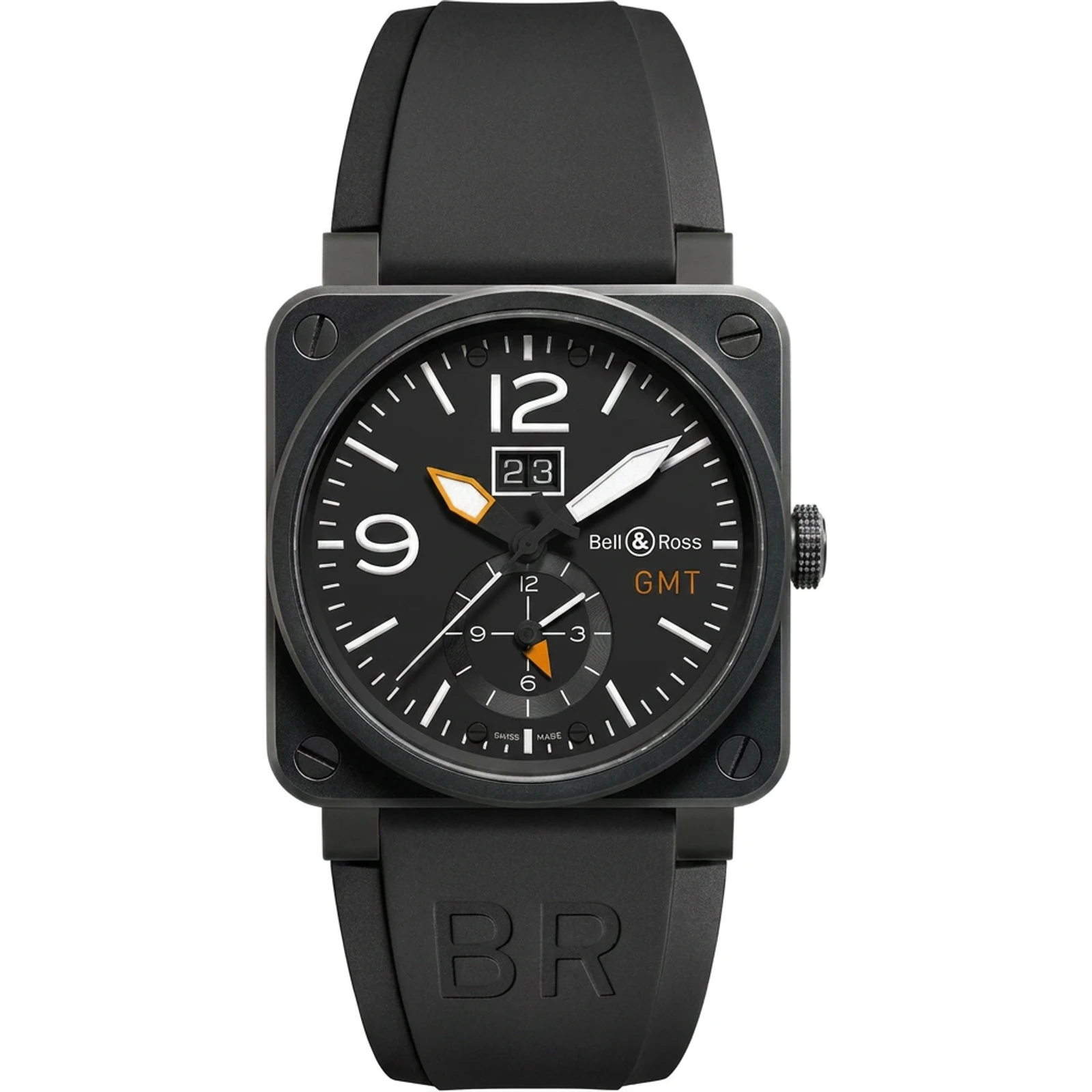 Bell & Ross BR0351-GMT-CA-M