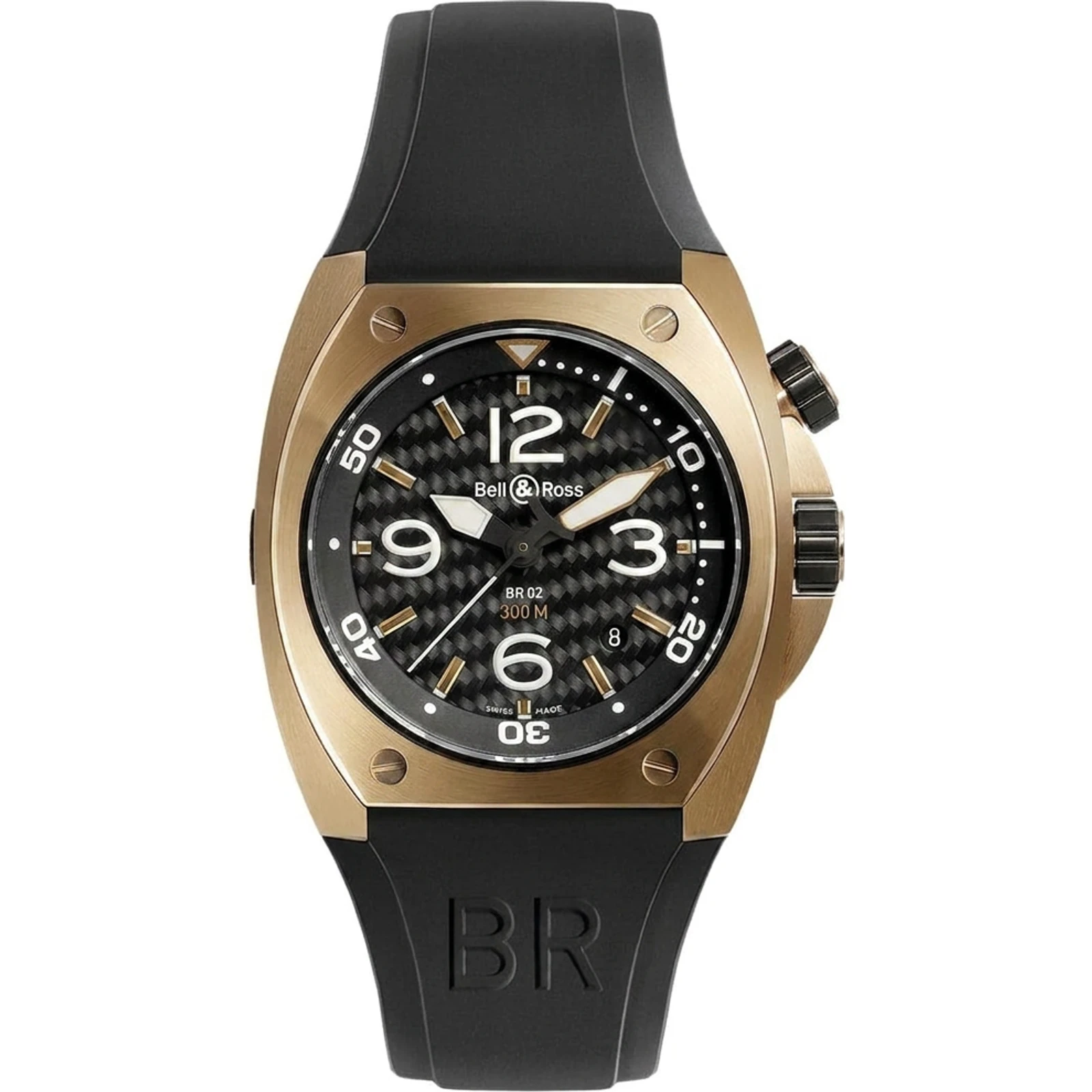 Bell & Ross BR02-PINKGOLD-M