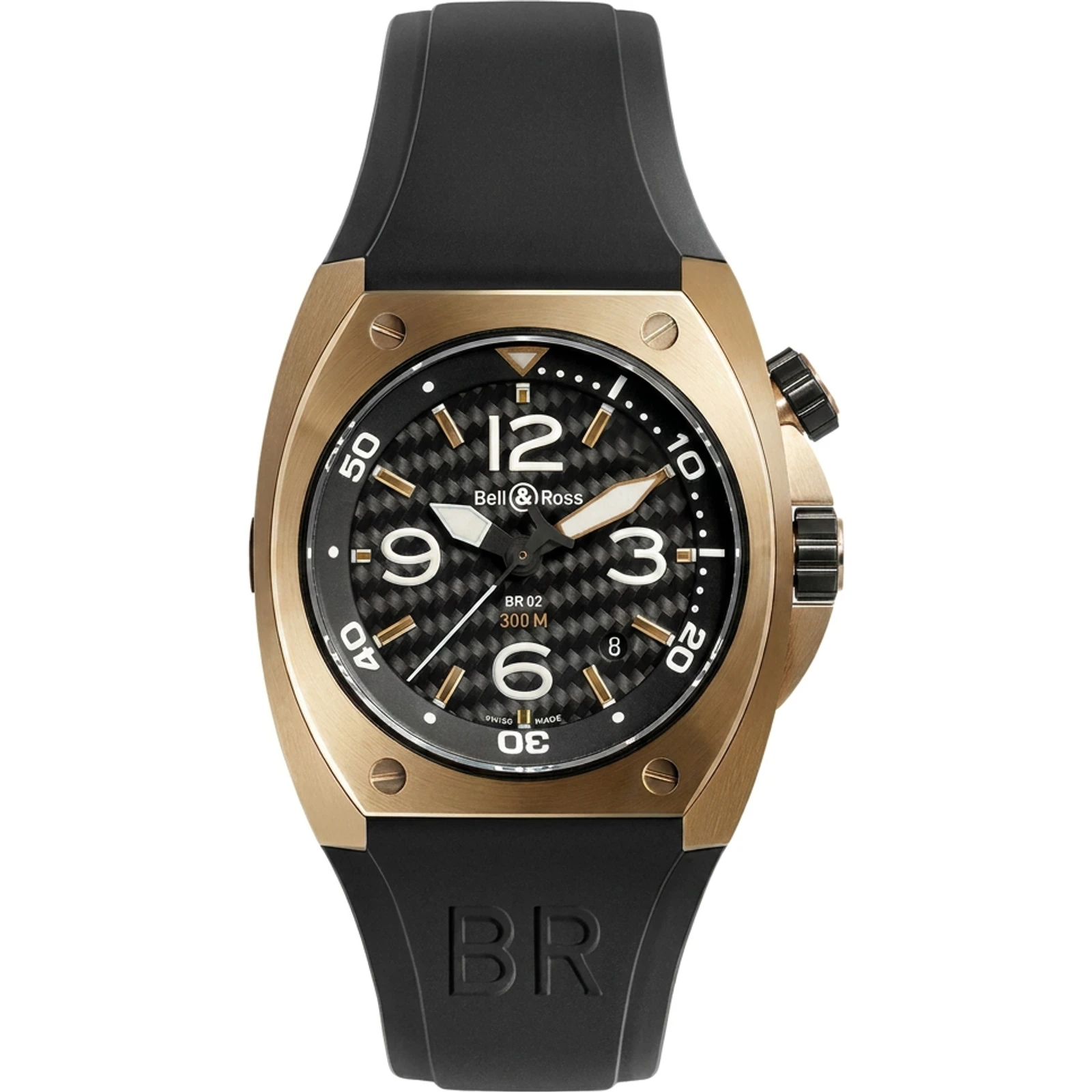 Bell & Ross BR02-PINKGOLD-L