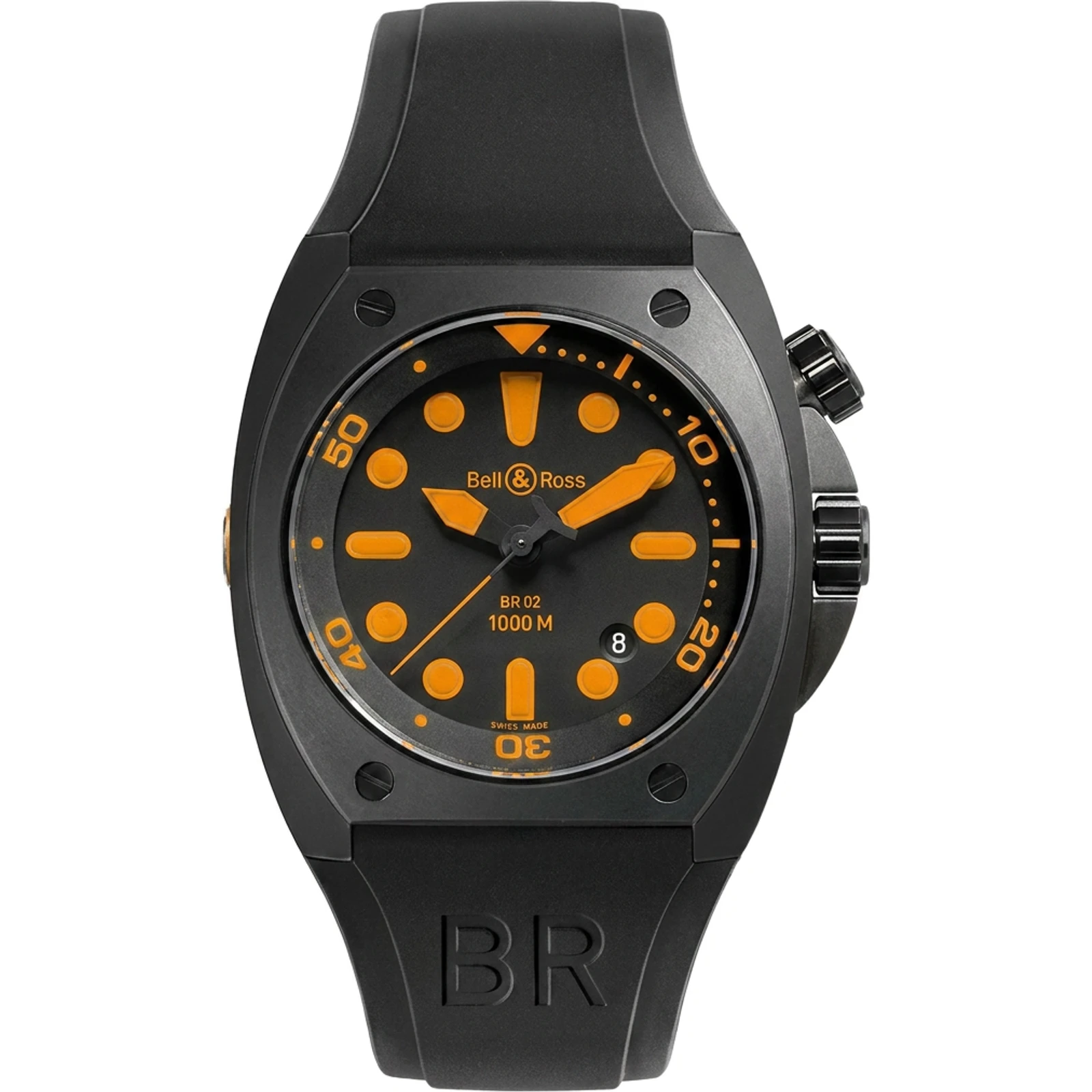 Bell & Ross BR02-ORANGE-M