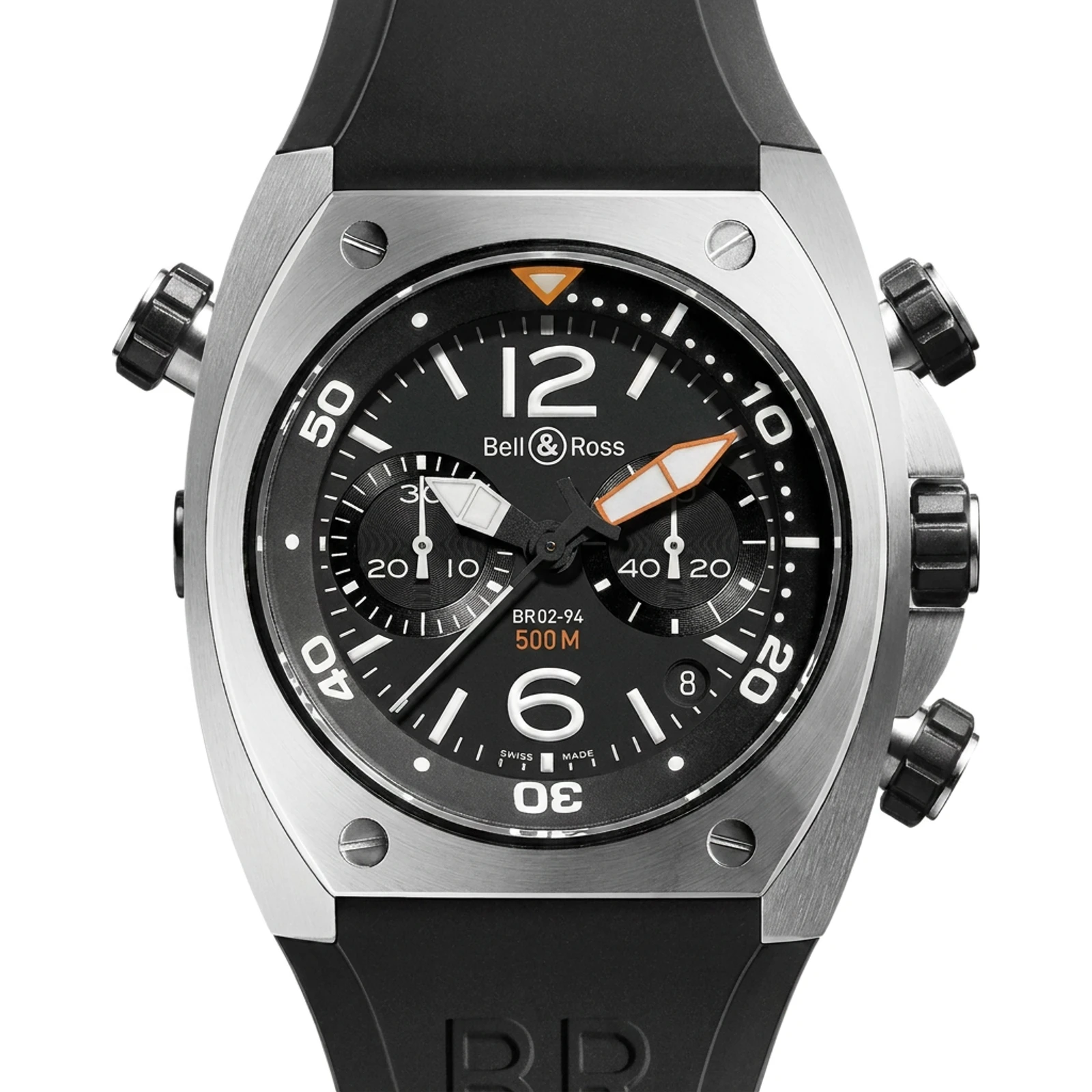 Bell & Ross BR02-CHR-BL-ST-M