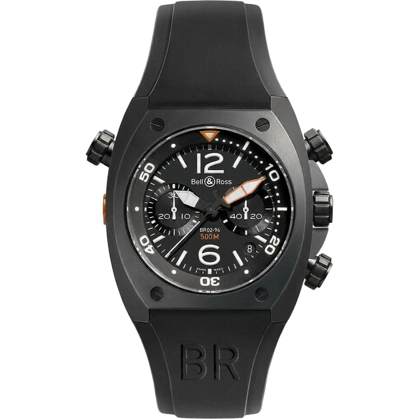 Bell & Ross BR02-CHR-BL-CA-L
