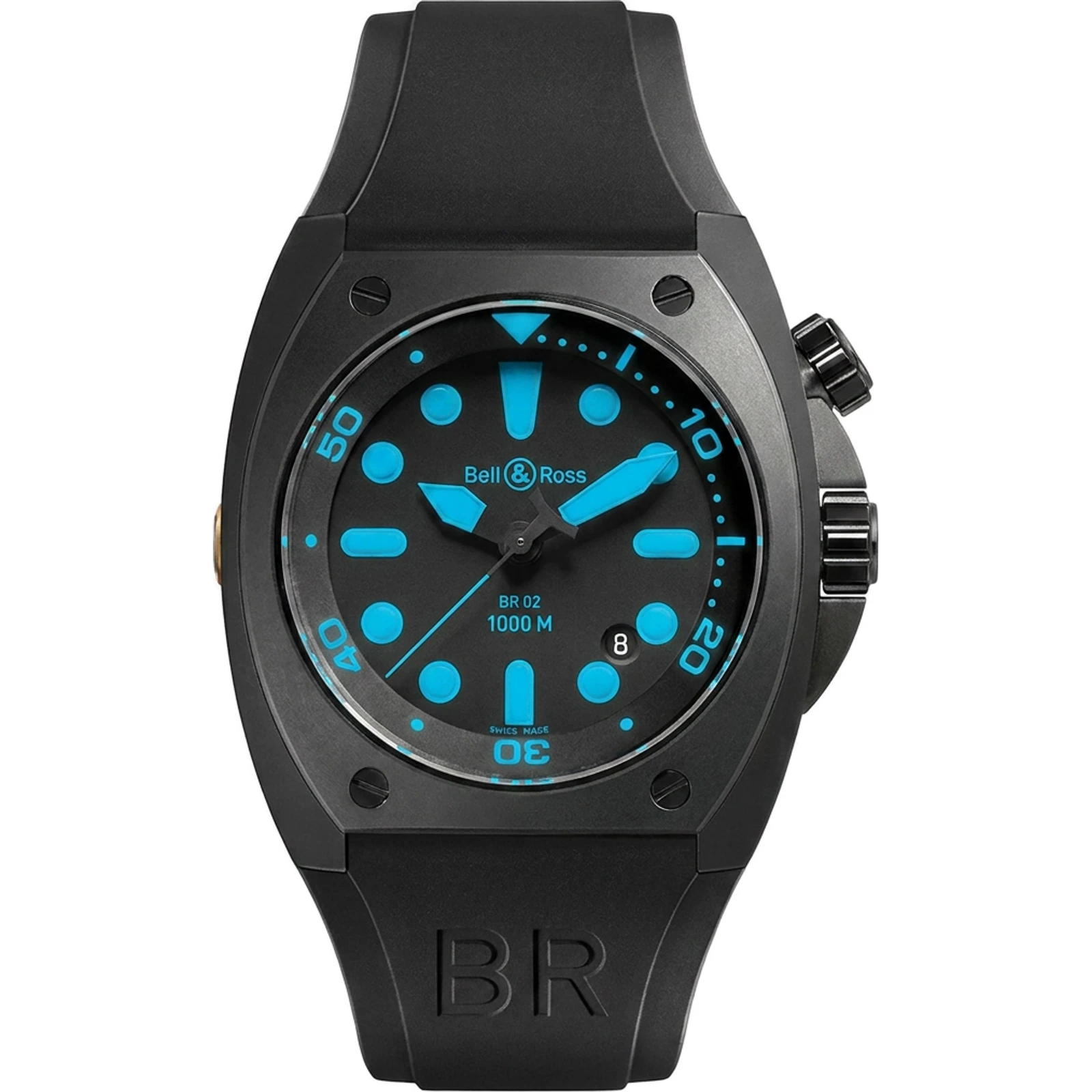 Bell & Ross BR02-BLUE-M