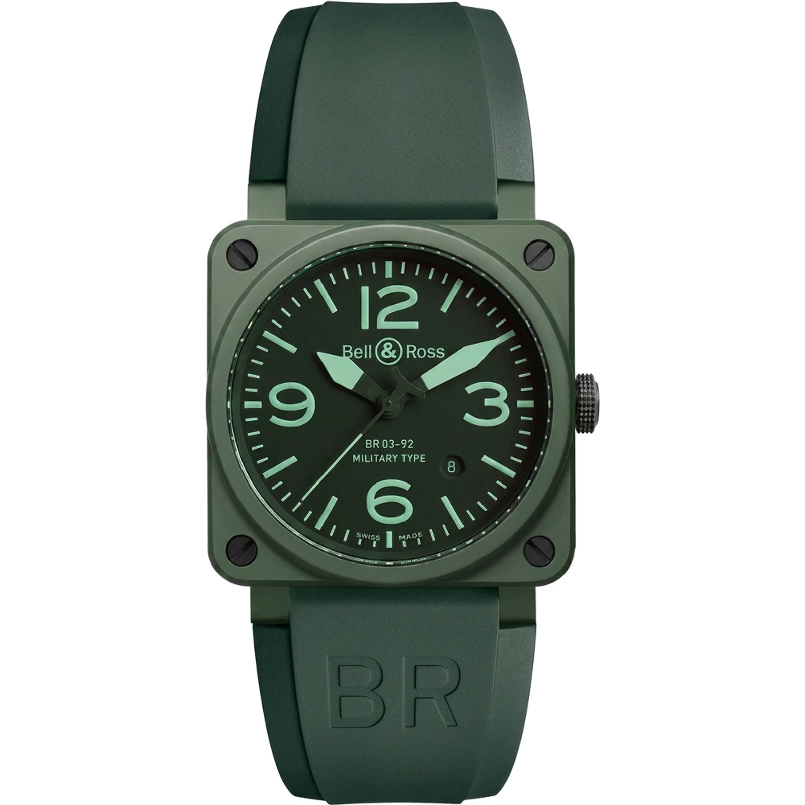 Bell & Ross BR0392-CERAM-MIL-S