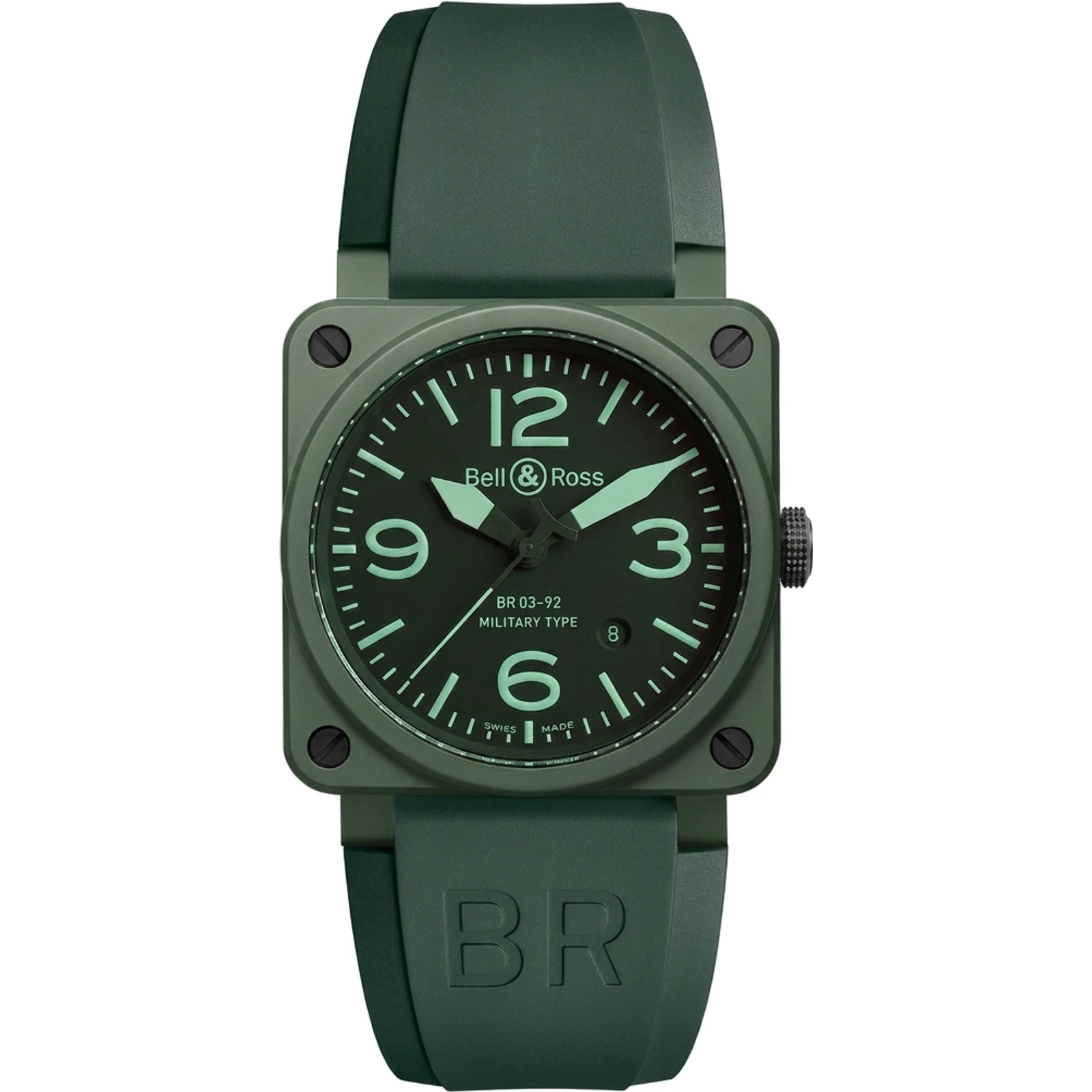 Bell & Ross BR0392-CERAM-MIL-M