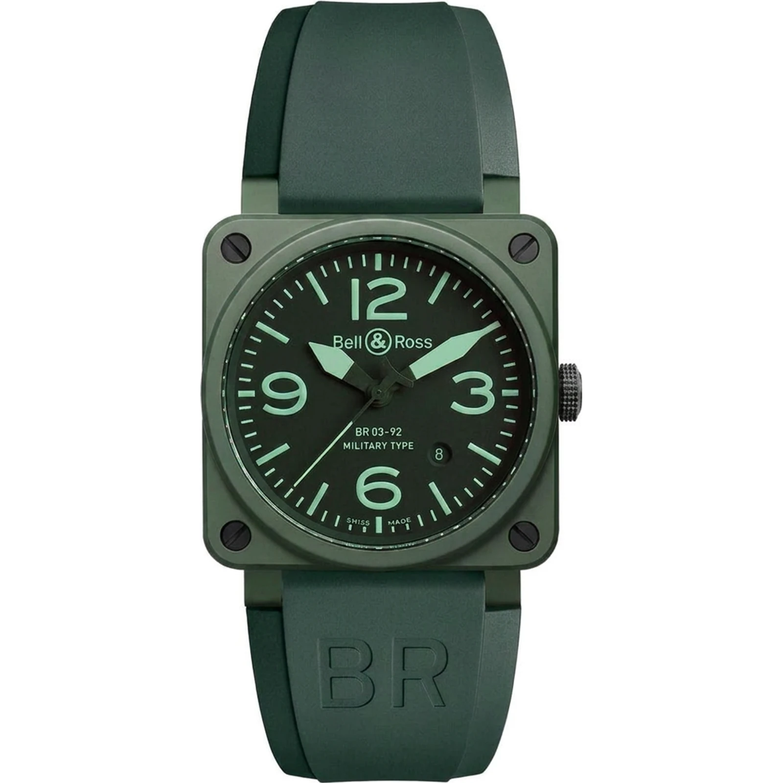 Bell & Ross BR0392-CERAM-MIL-L