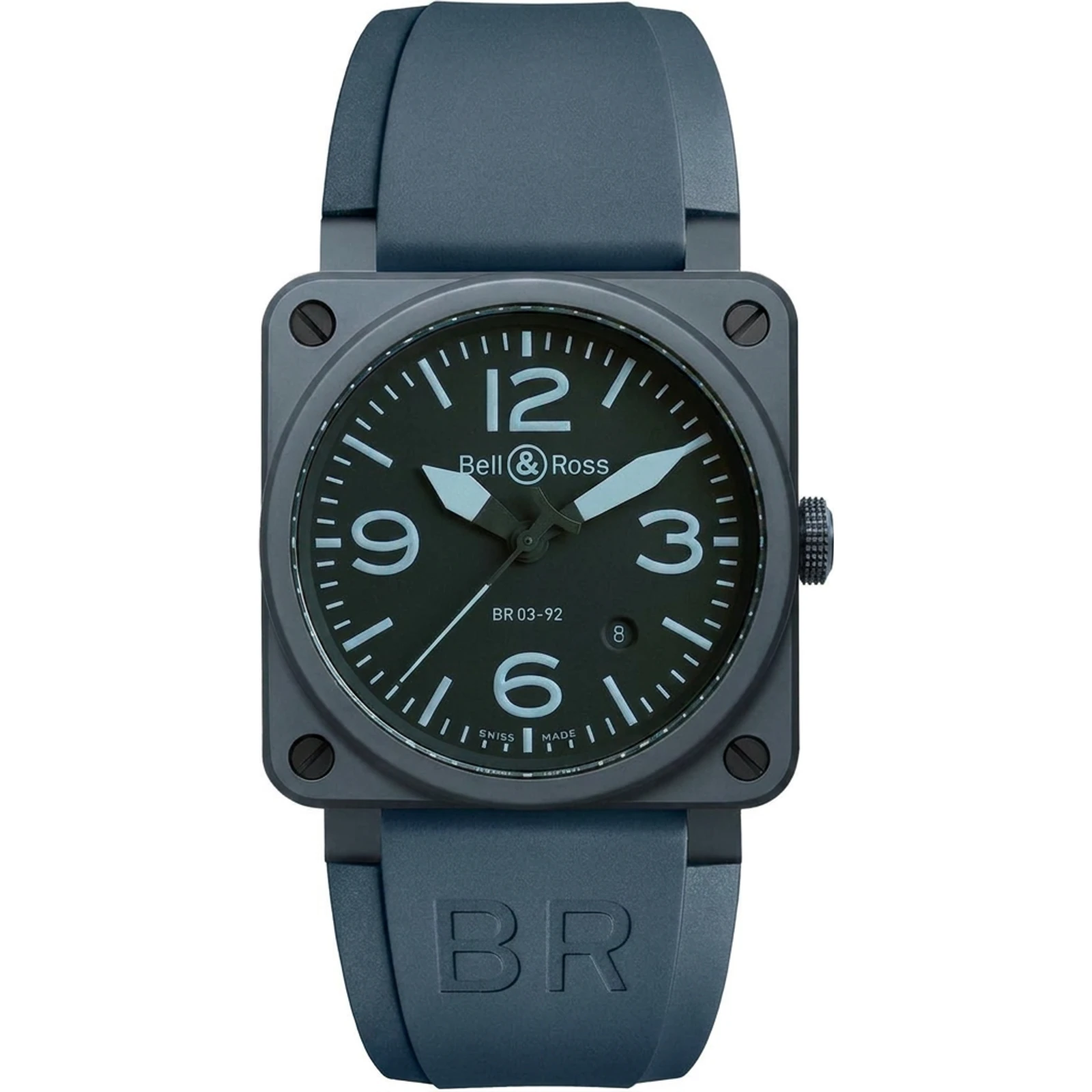 Bell & Ross BR0392-CERAM-BLUE-S