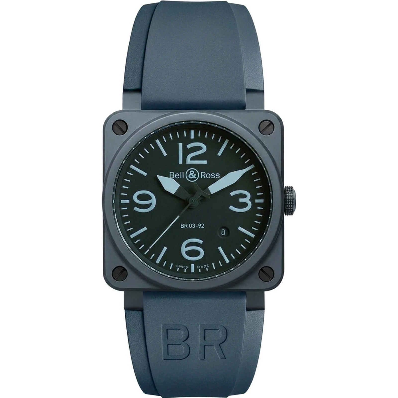 Bell & Ross BR0392-CERAM-BLUE-M