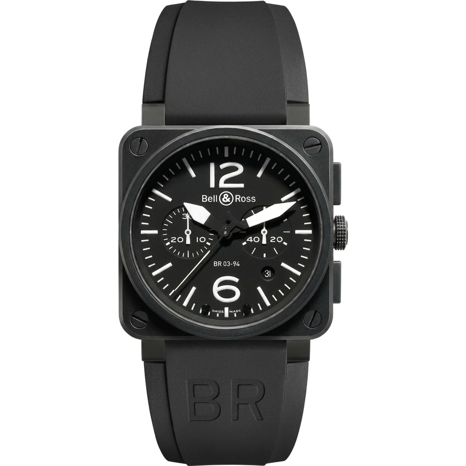 Bell & Ross BR0394-BL-CA-S