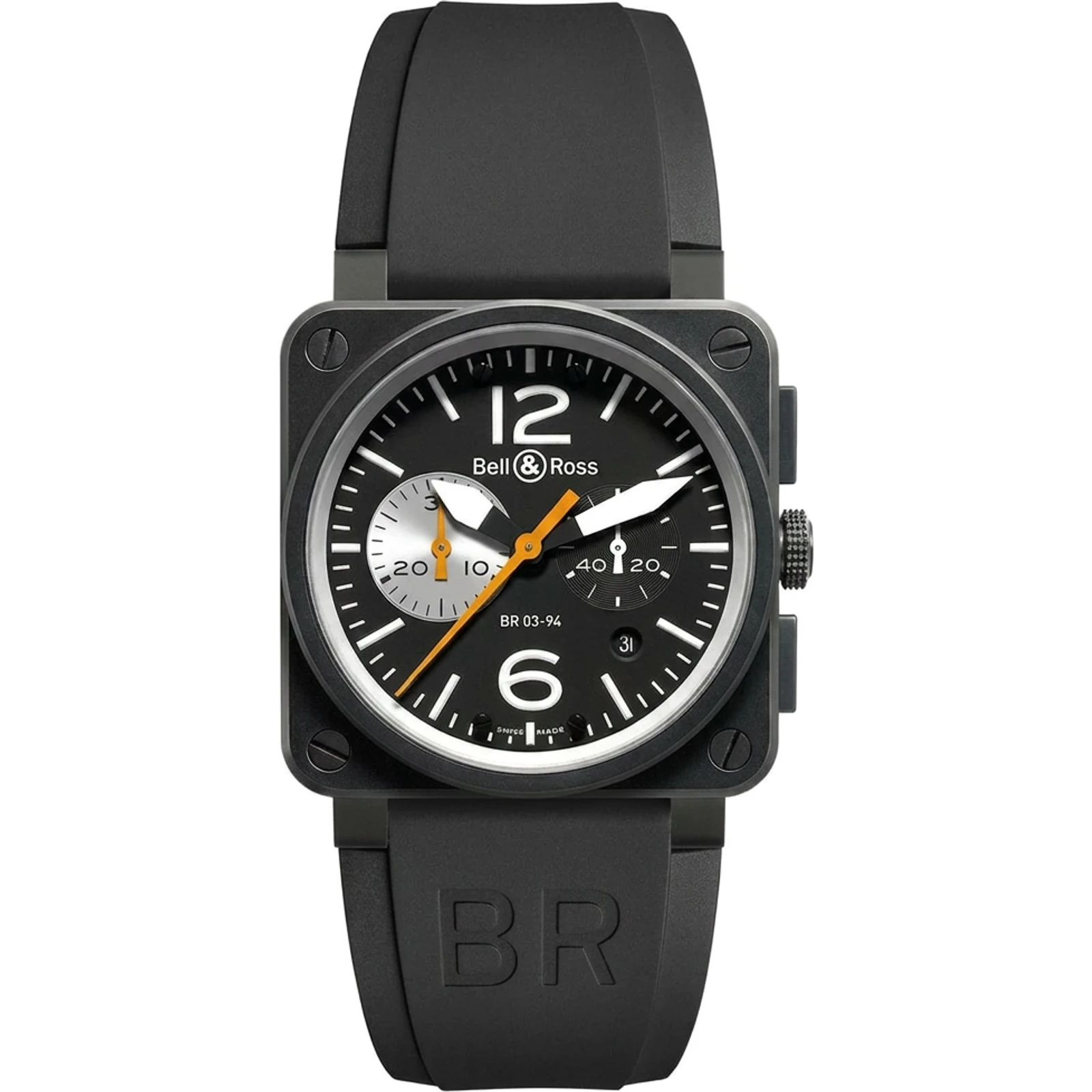 Bell & Ross BR0394-BW-S