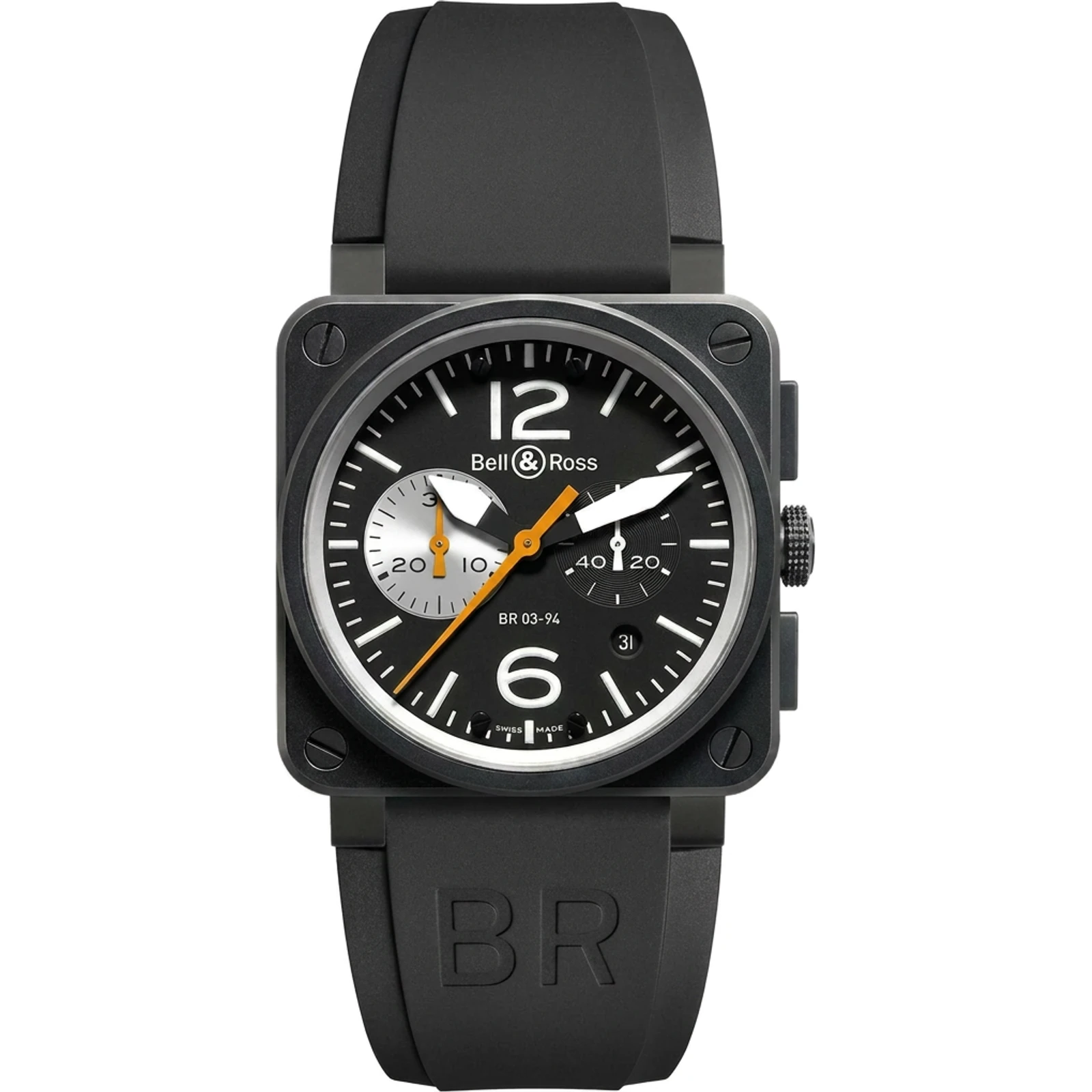 Bell & Ross BR0394-BW-L
