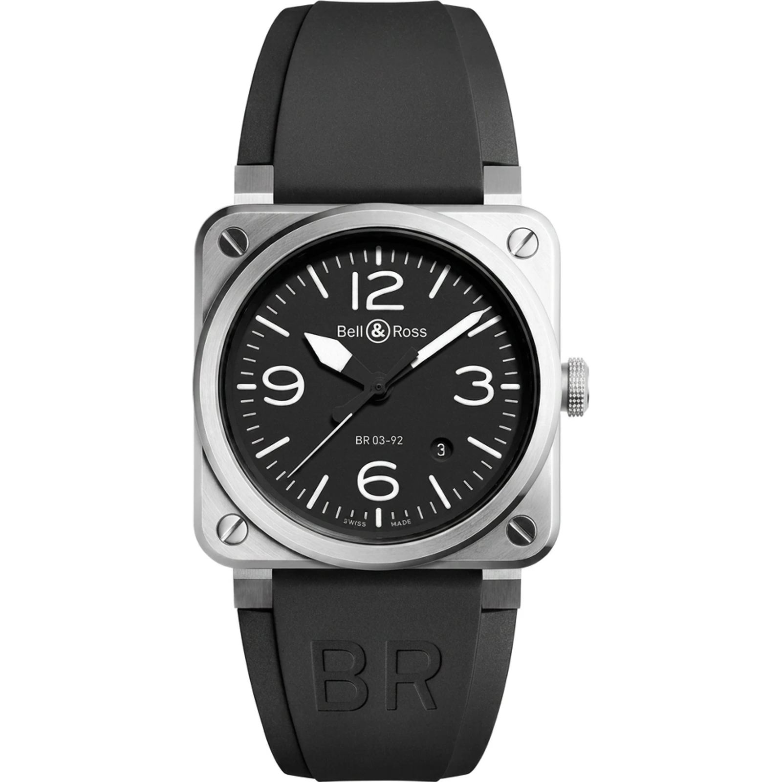 Bell & Ross BR0392-BLC-ST-S