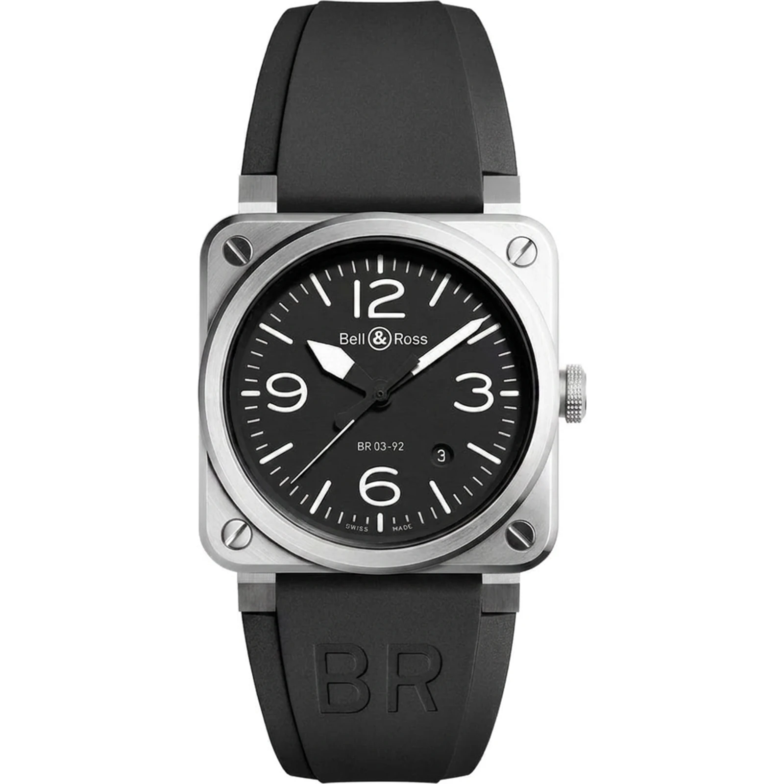 Bell & Ross BR0392-BLC-ST-M