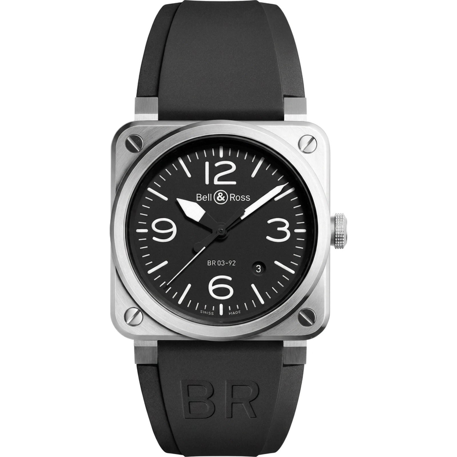 Bell & Ross BR0392-BLC-ST-L