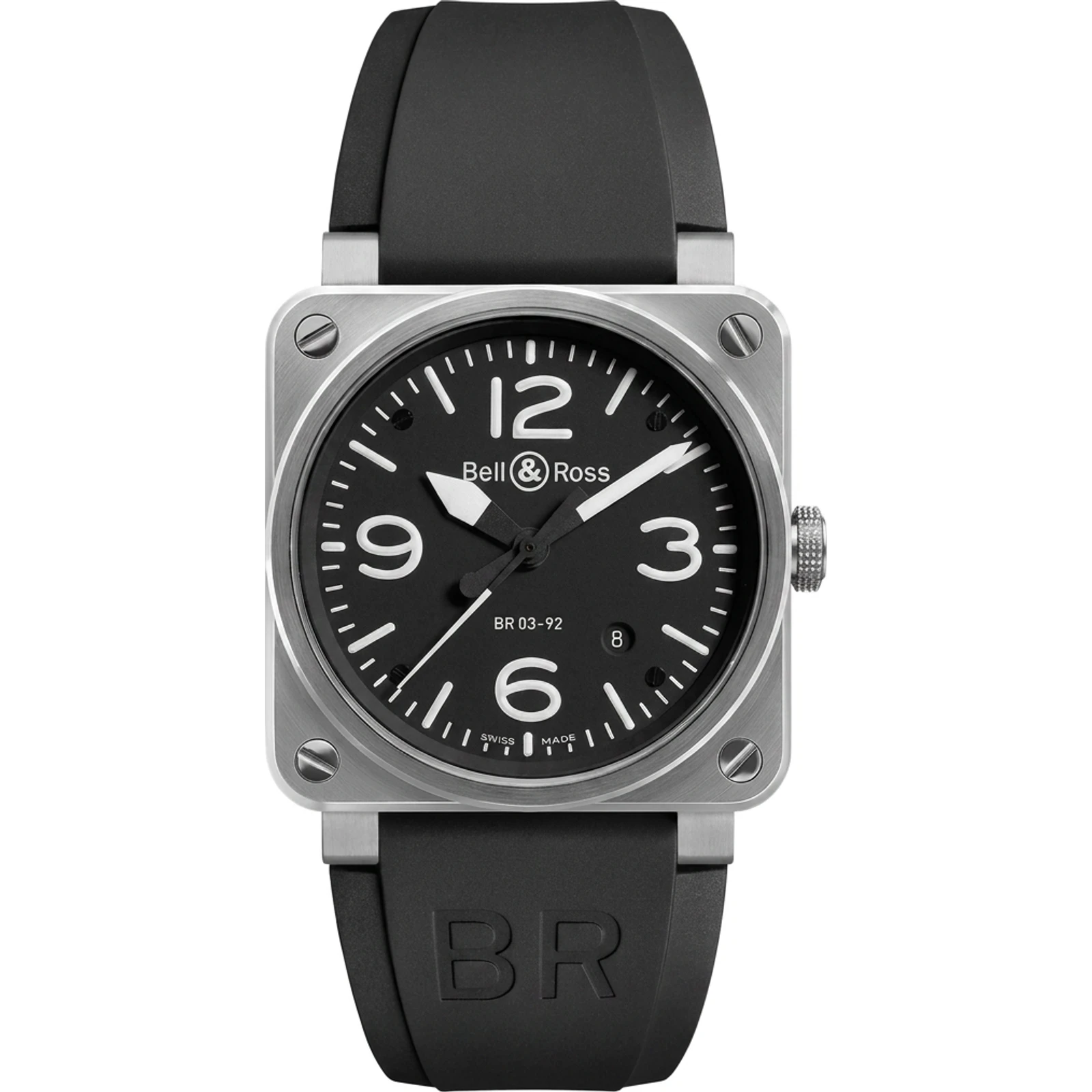 Bell & Ross BR0392-BL-ST-S