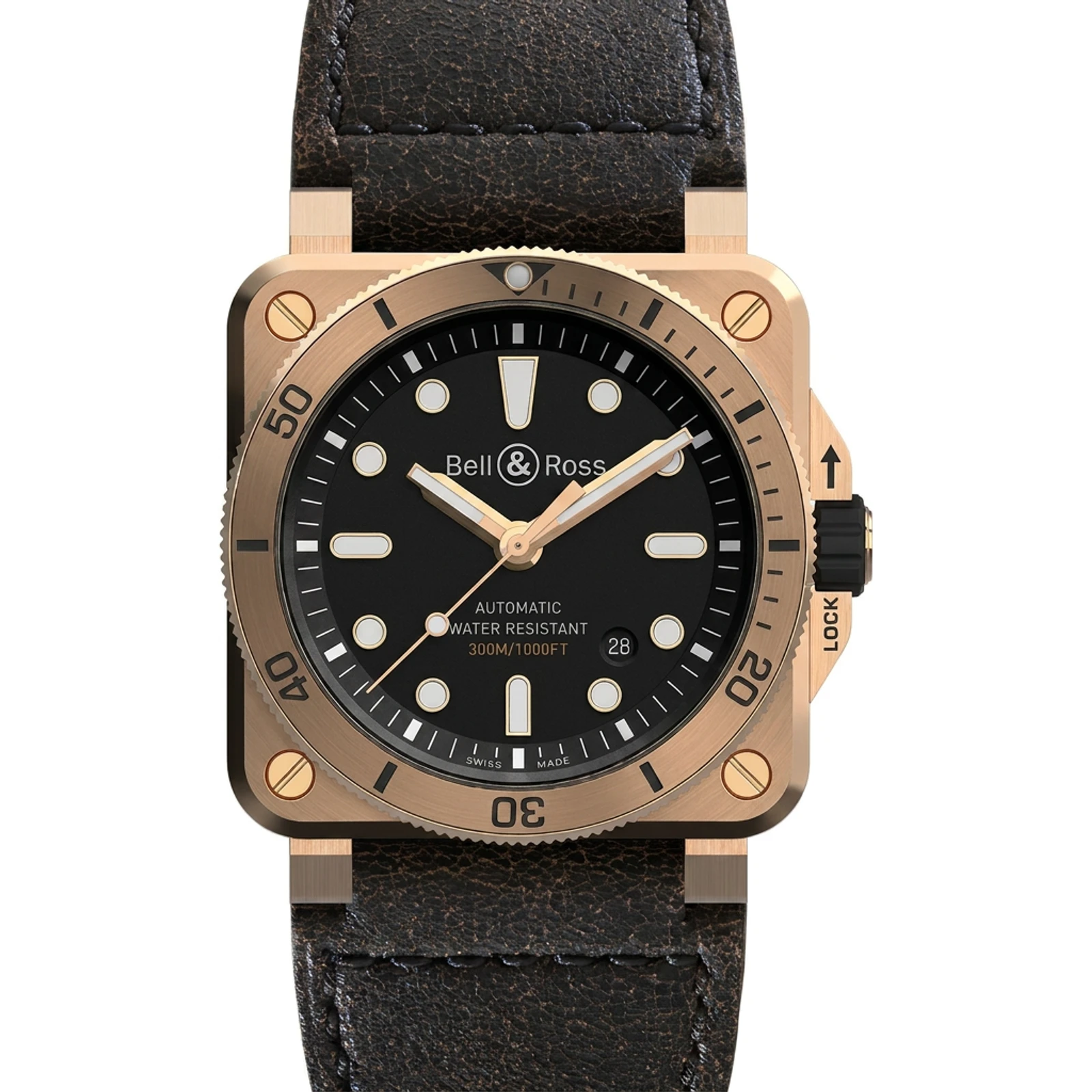 Bell & Ross BR0392-D-BL-BR