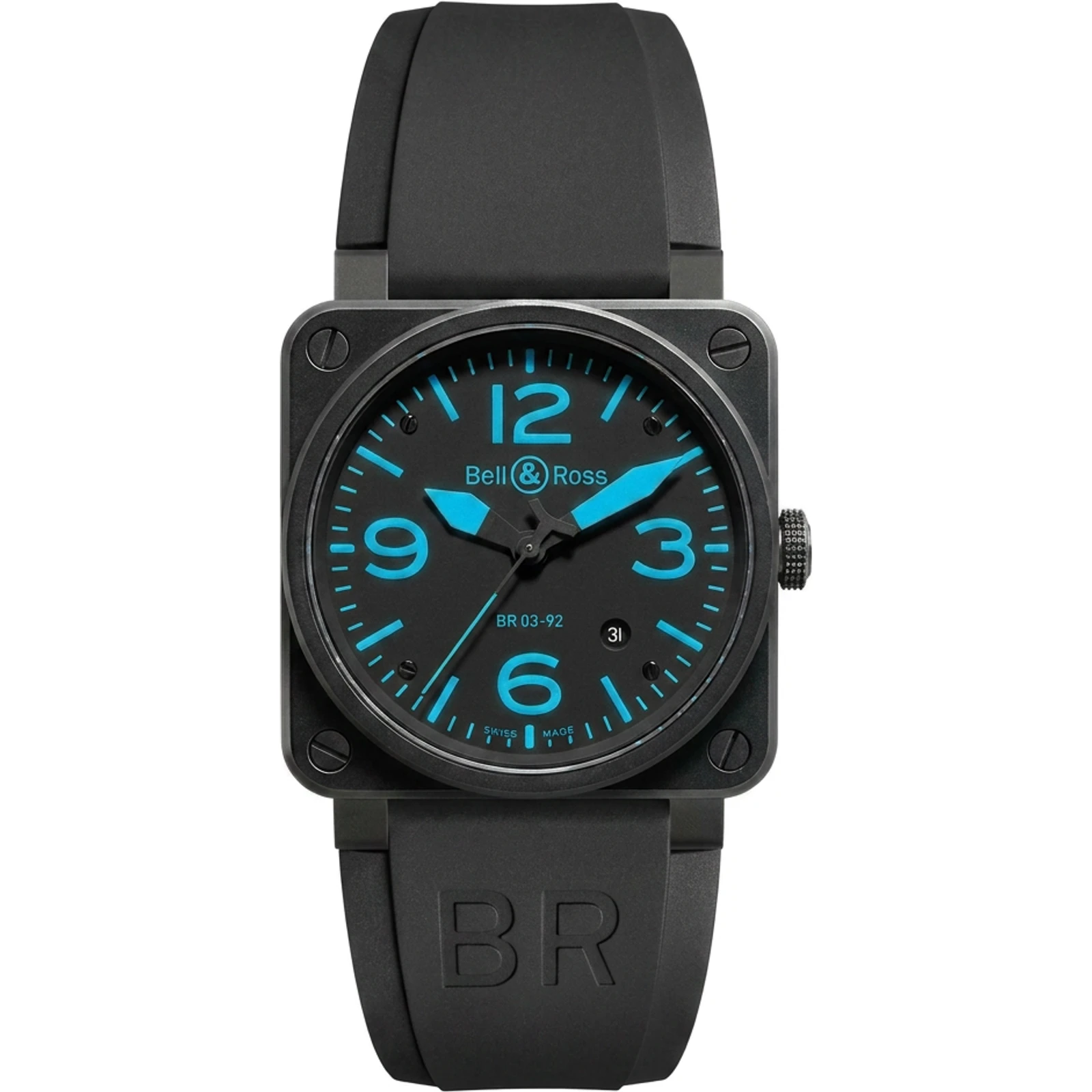 Bell & Ross BR0392-BLUE-L