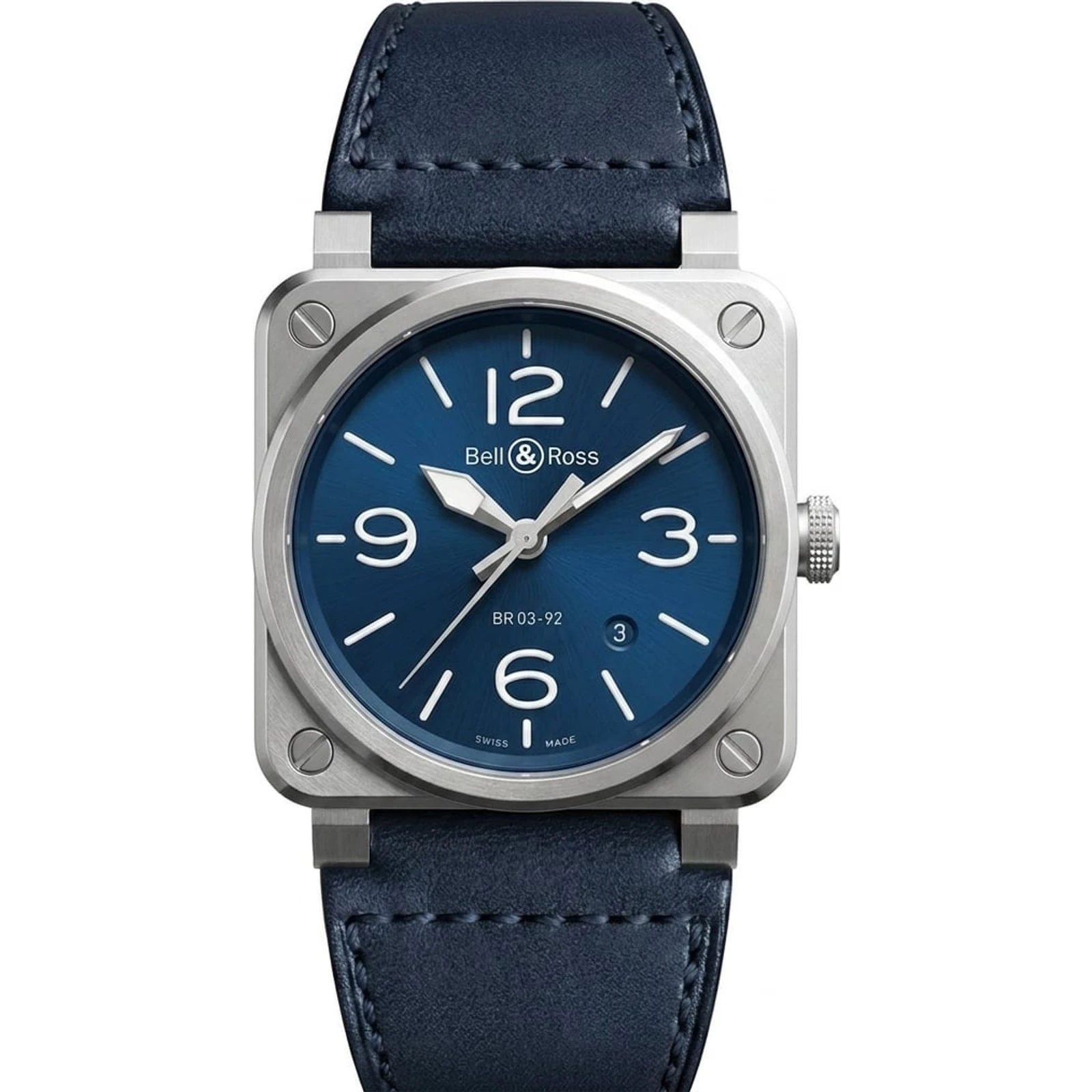 Bell & Ross BR0392-BLU-ST