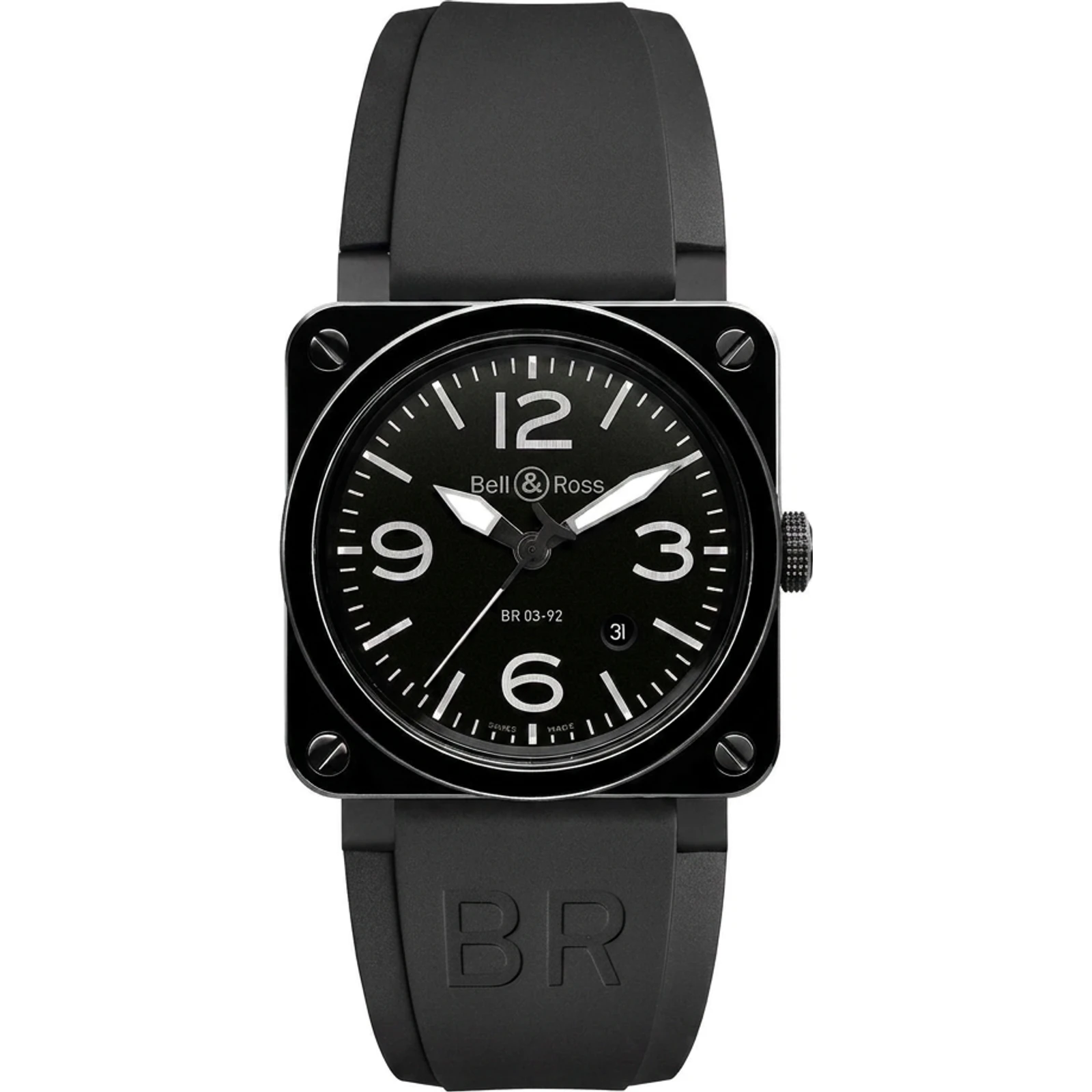 Bell & Ross BR0392-CER-BLP
