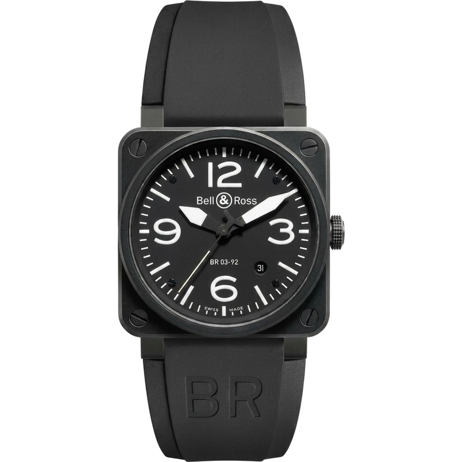 Bell & Ross BR0392-BL-CA-L