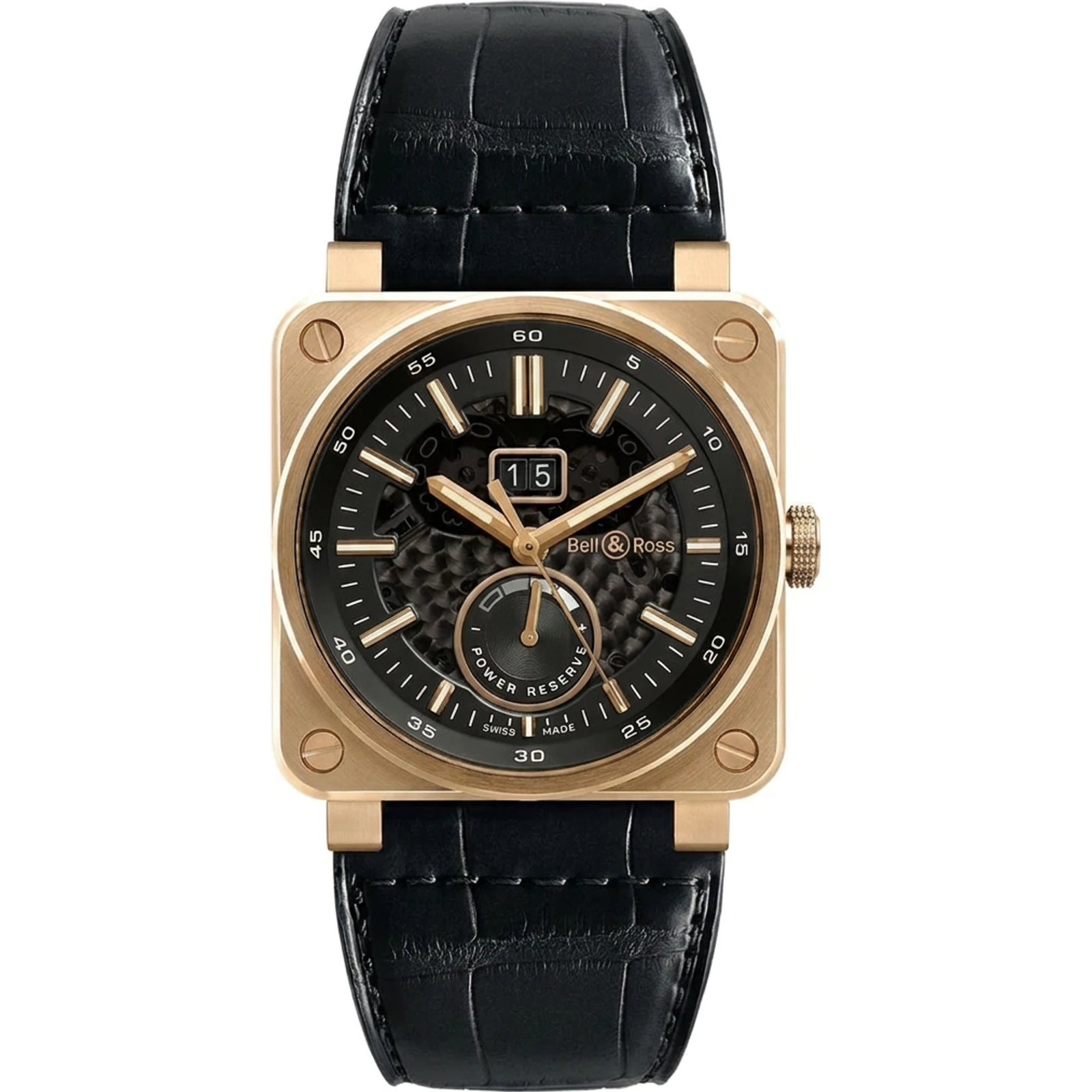 Bell & Ross BR0390-PINKGOLD-S