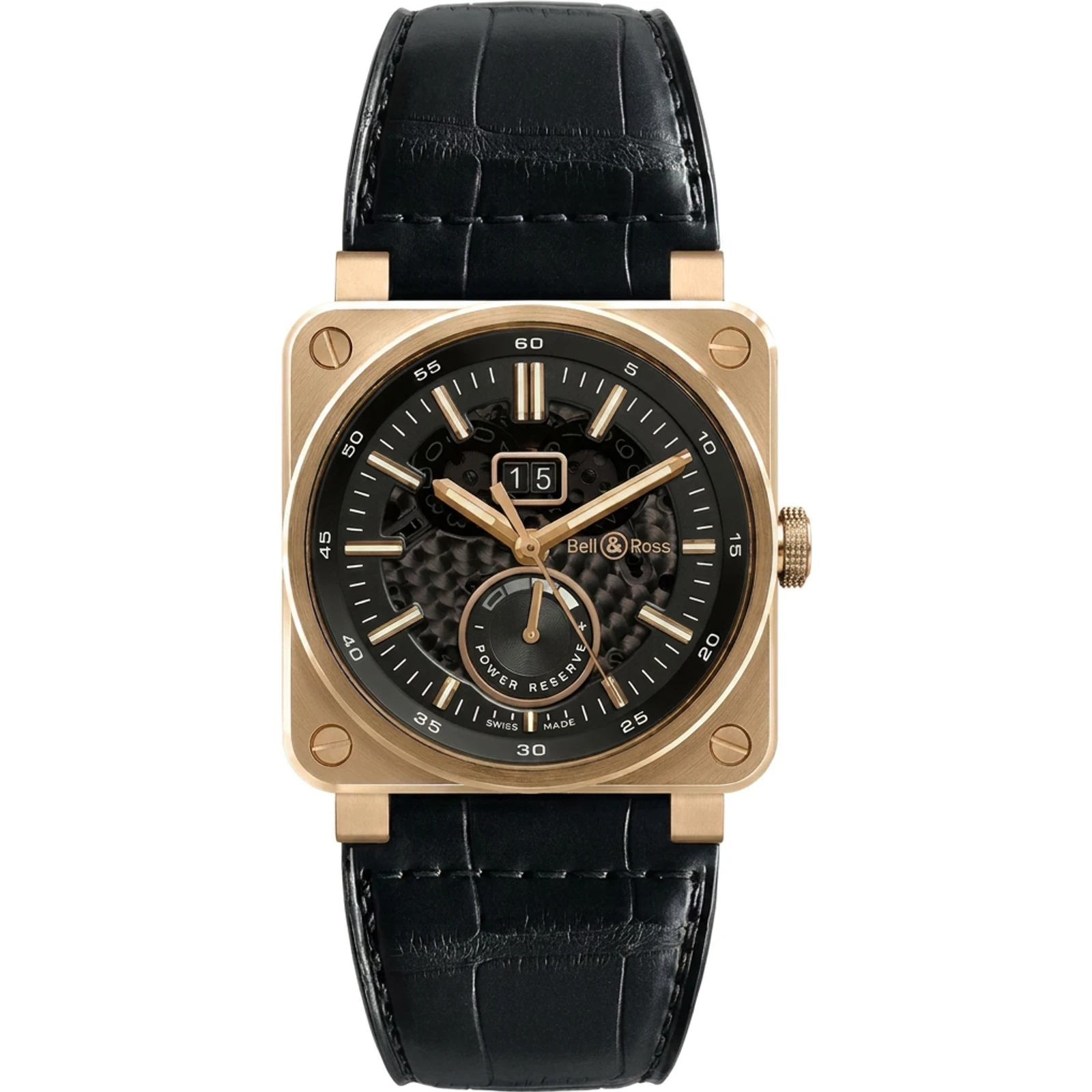Bell & Ross BR0390-PINKGOLD-M