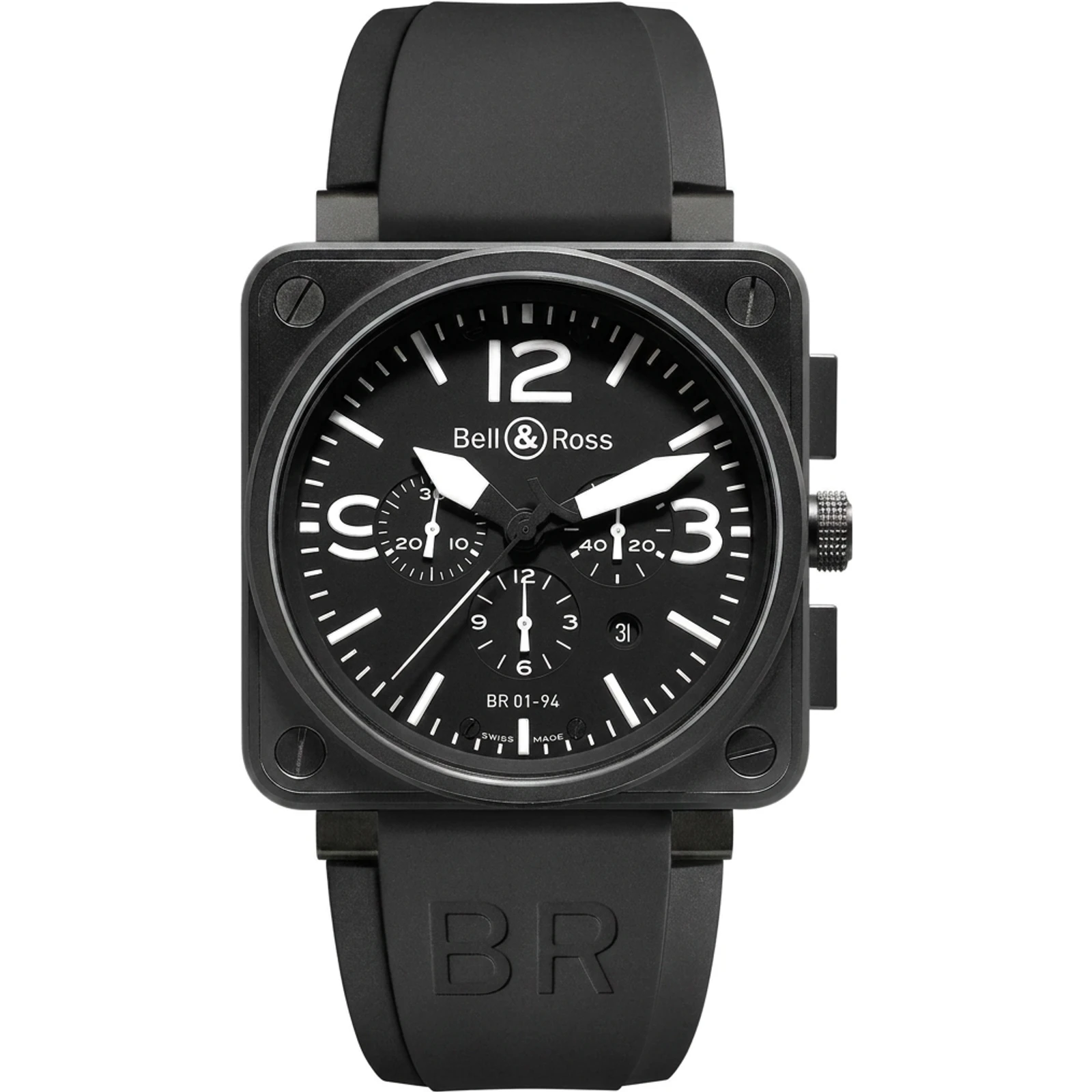 Bell & Ross BR0194-BL-CA-S