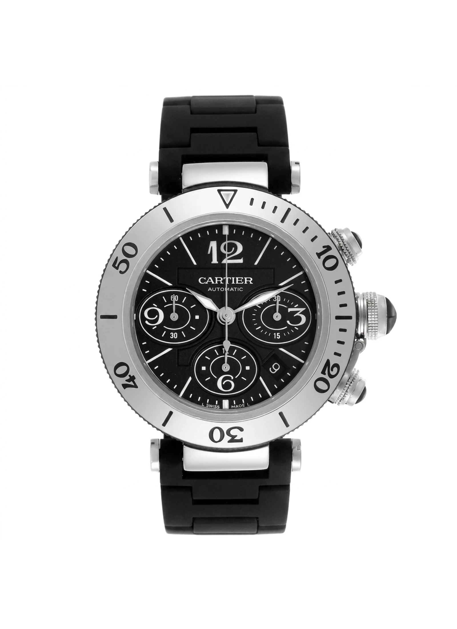 Cartier Pasha Seatimer W31088U2