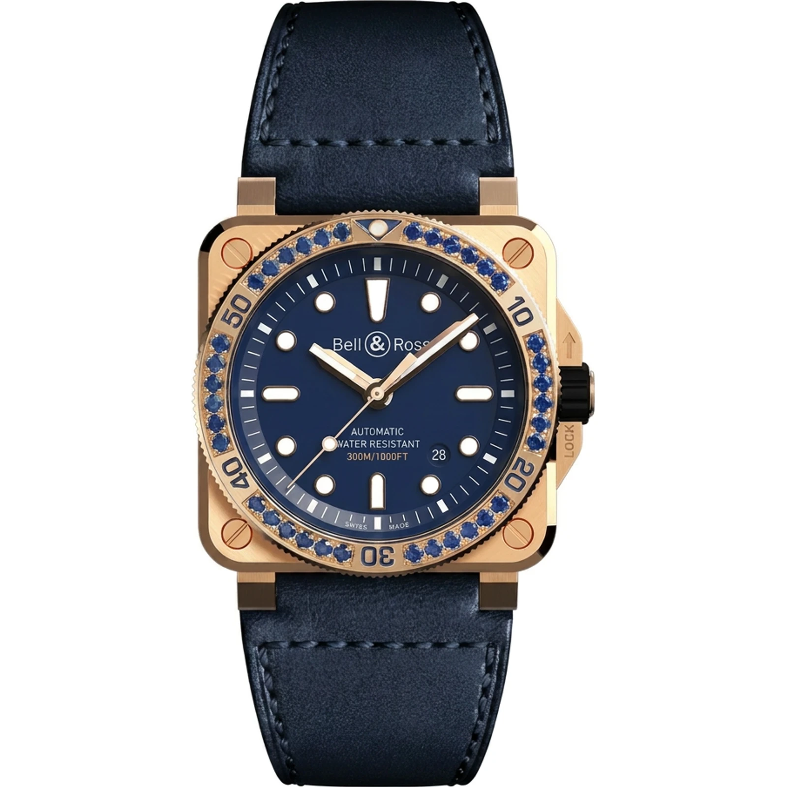 Bell & Ross BR0392-D-BU-BR-LGS