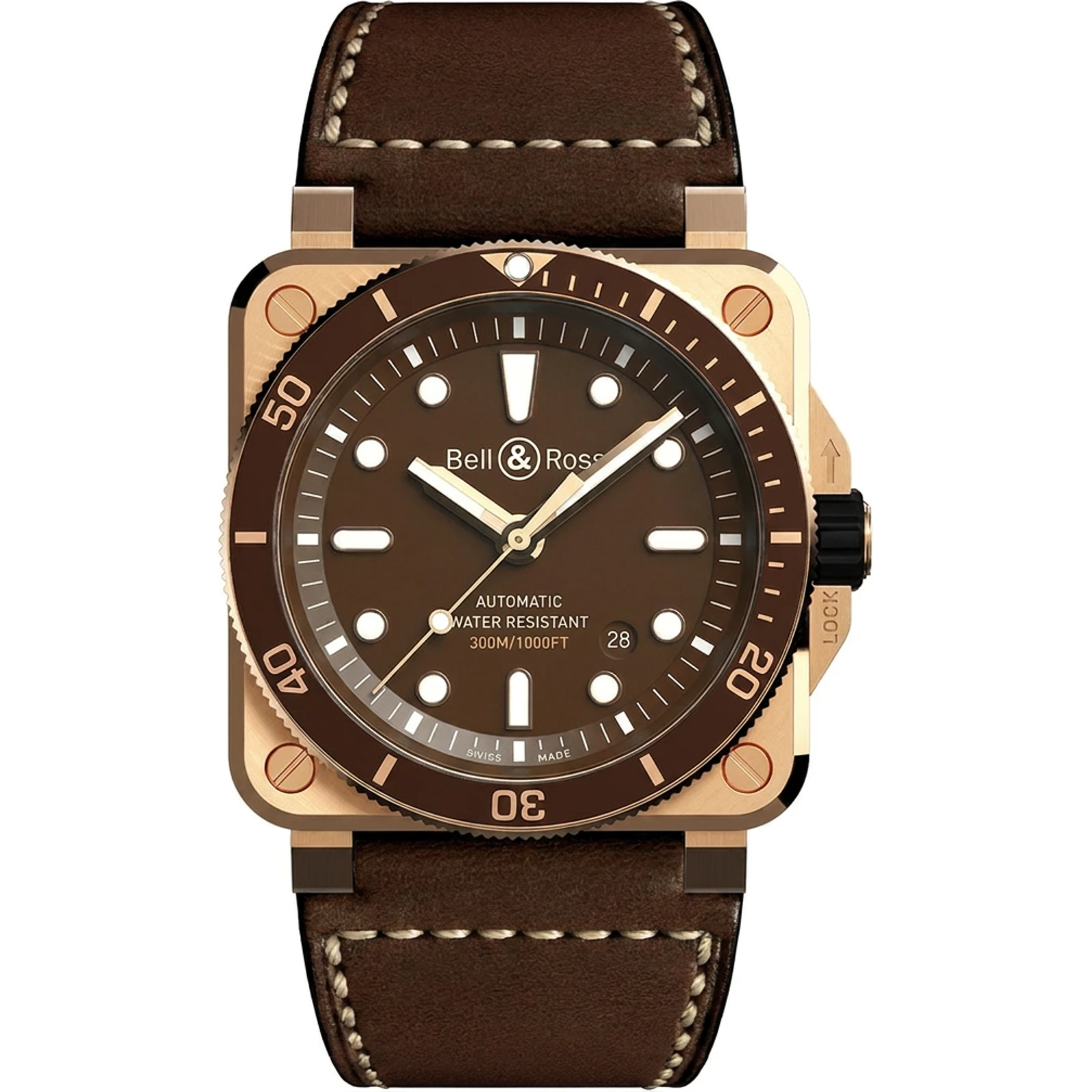 Bell & Ross BR0392-D-BR-BR