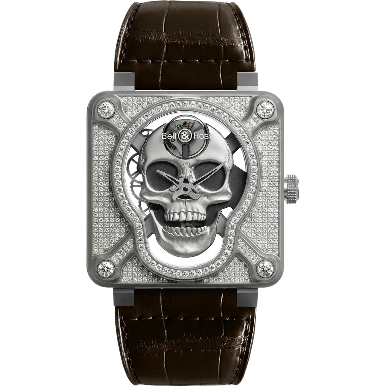 Bell & Ross BR01-SKULL-SK-FLD